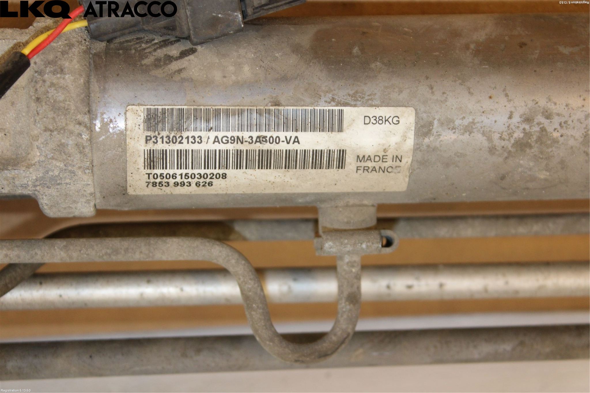 Volvo V60 14-18 Servo Snekke - Tannstang