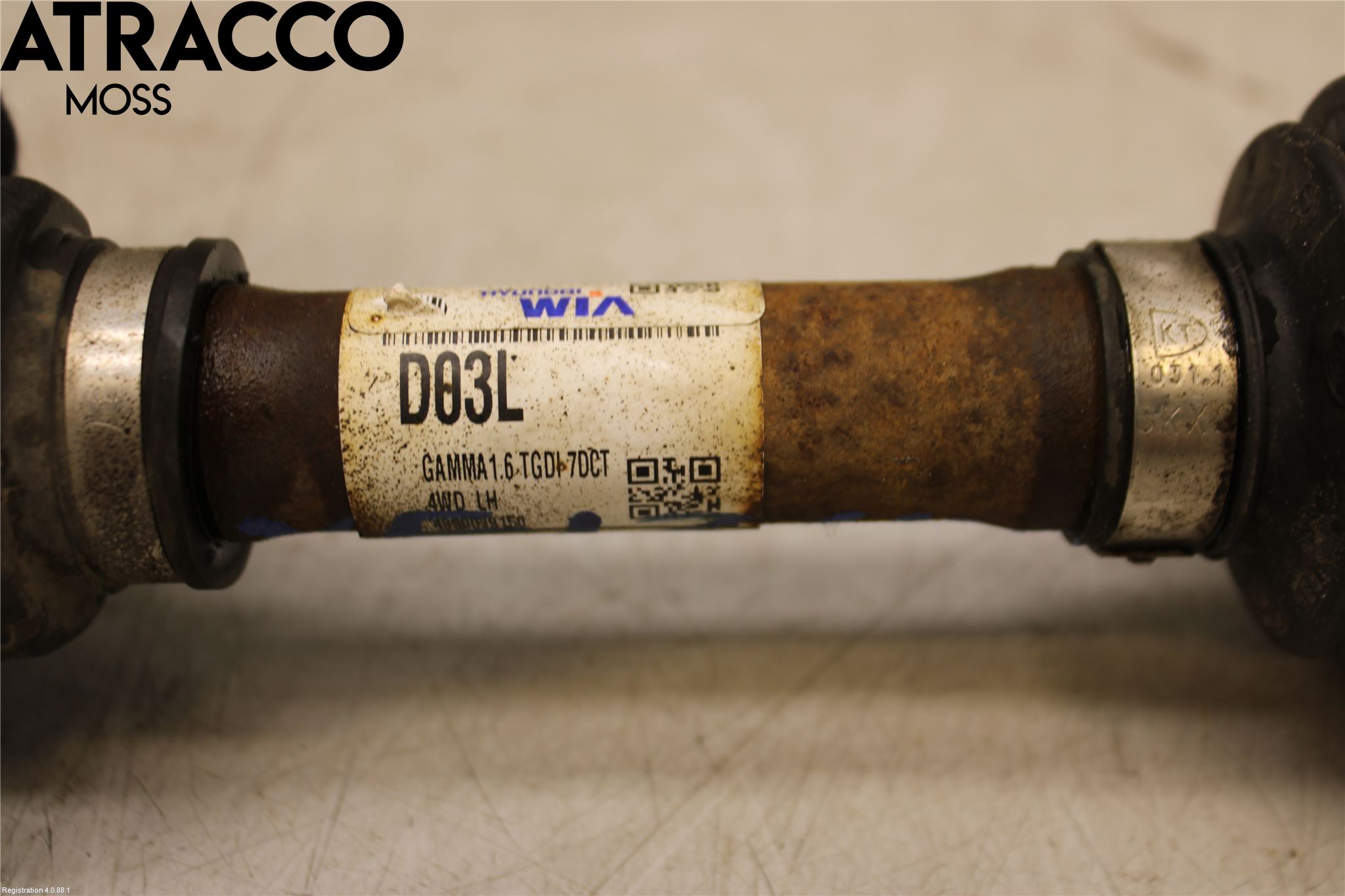 Hyundai KONA/ELECTRIC OS 18-23 Drivaksel Foran Kompl Venstre