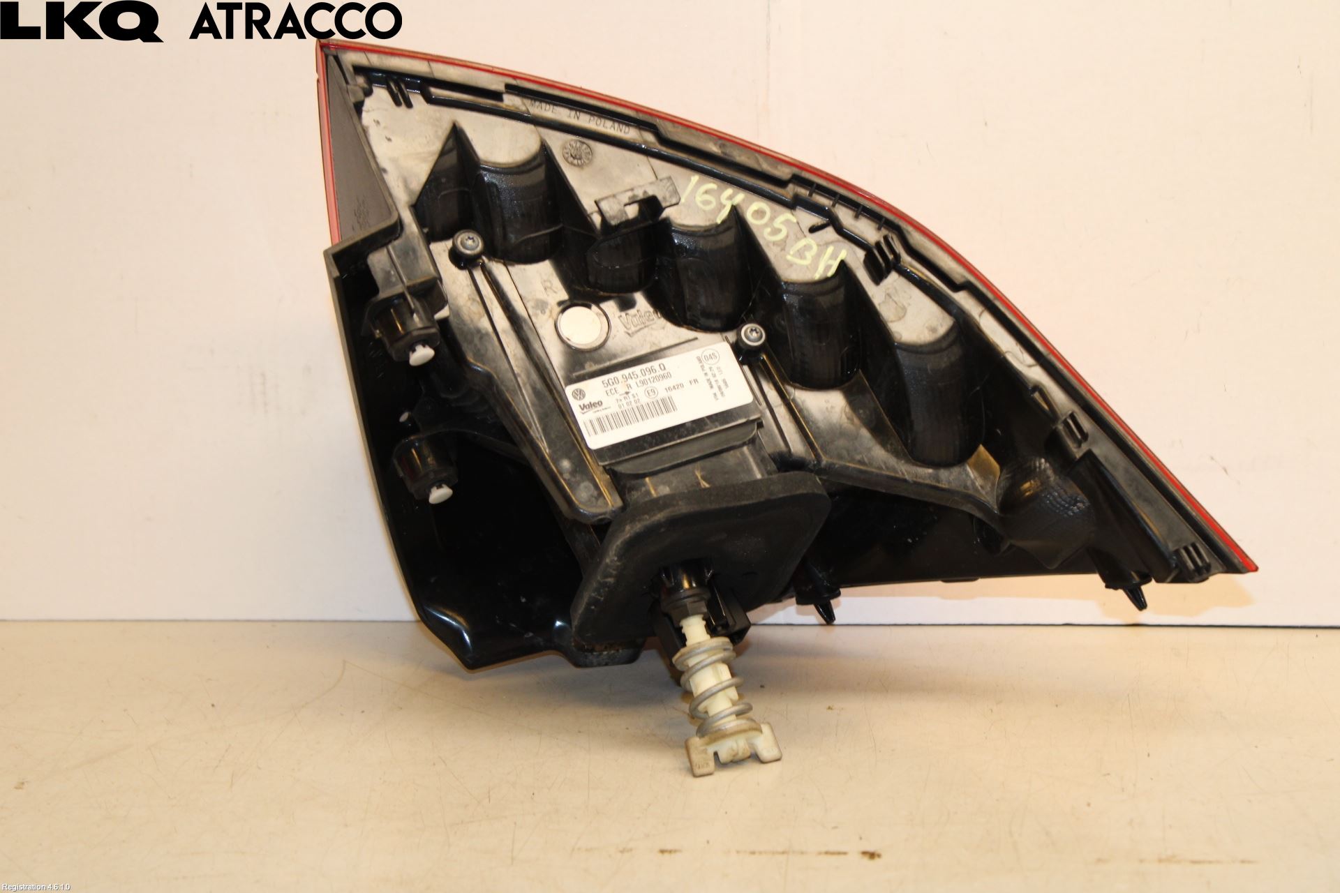 Volkswagen VW GOLF / E-GOLF VII 13-20 Baklykt Høyre