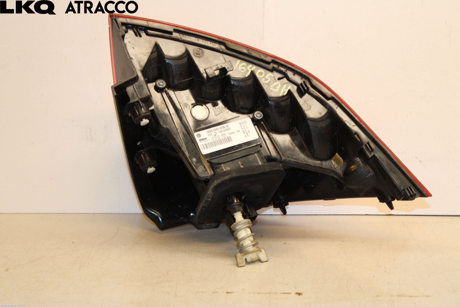 Volkswagen VW GOLF / E-GOLF VII 13-20 Baklykt Høyre