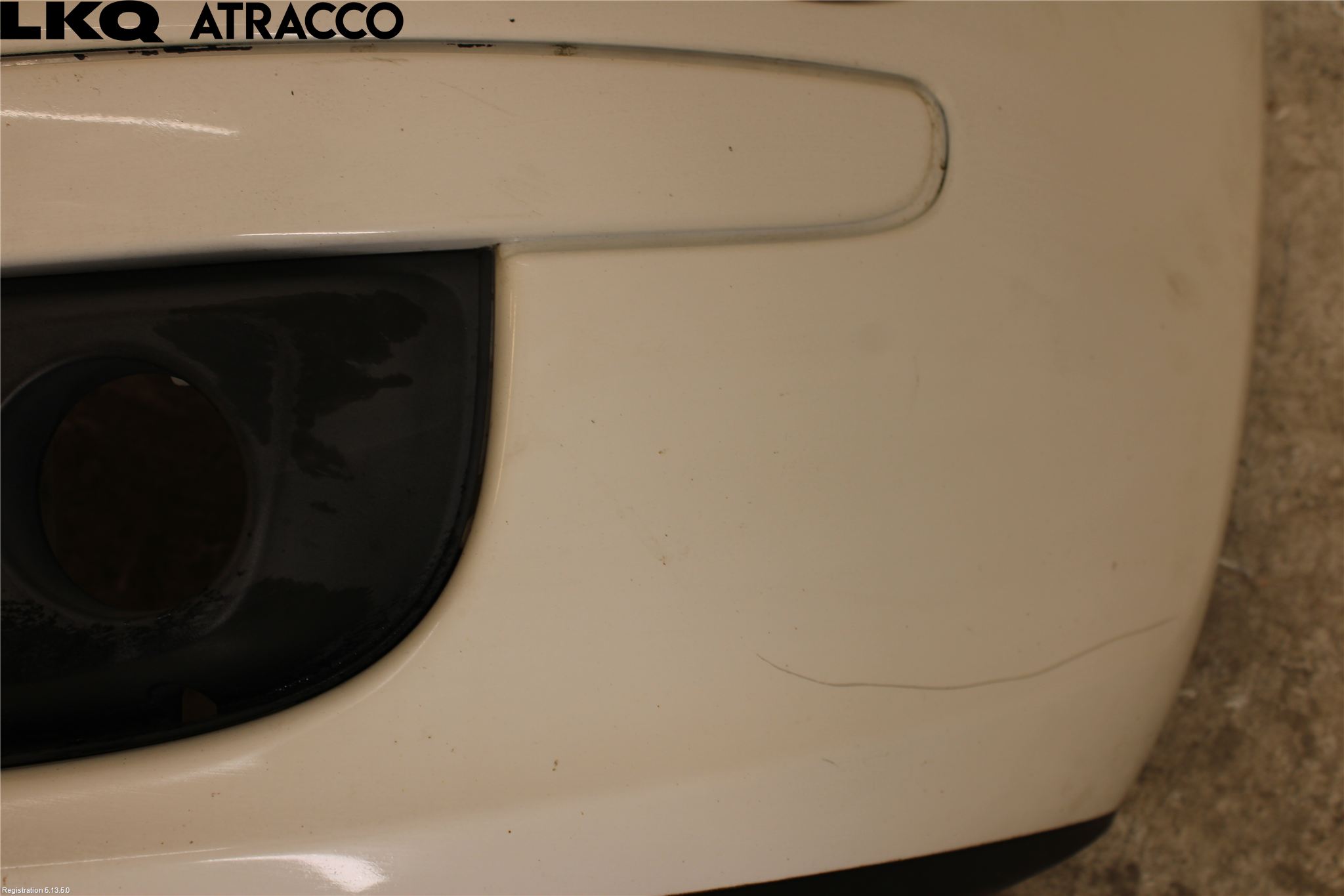 Fiat 500 07- Støtfanger Foran