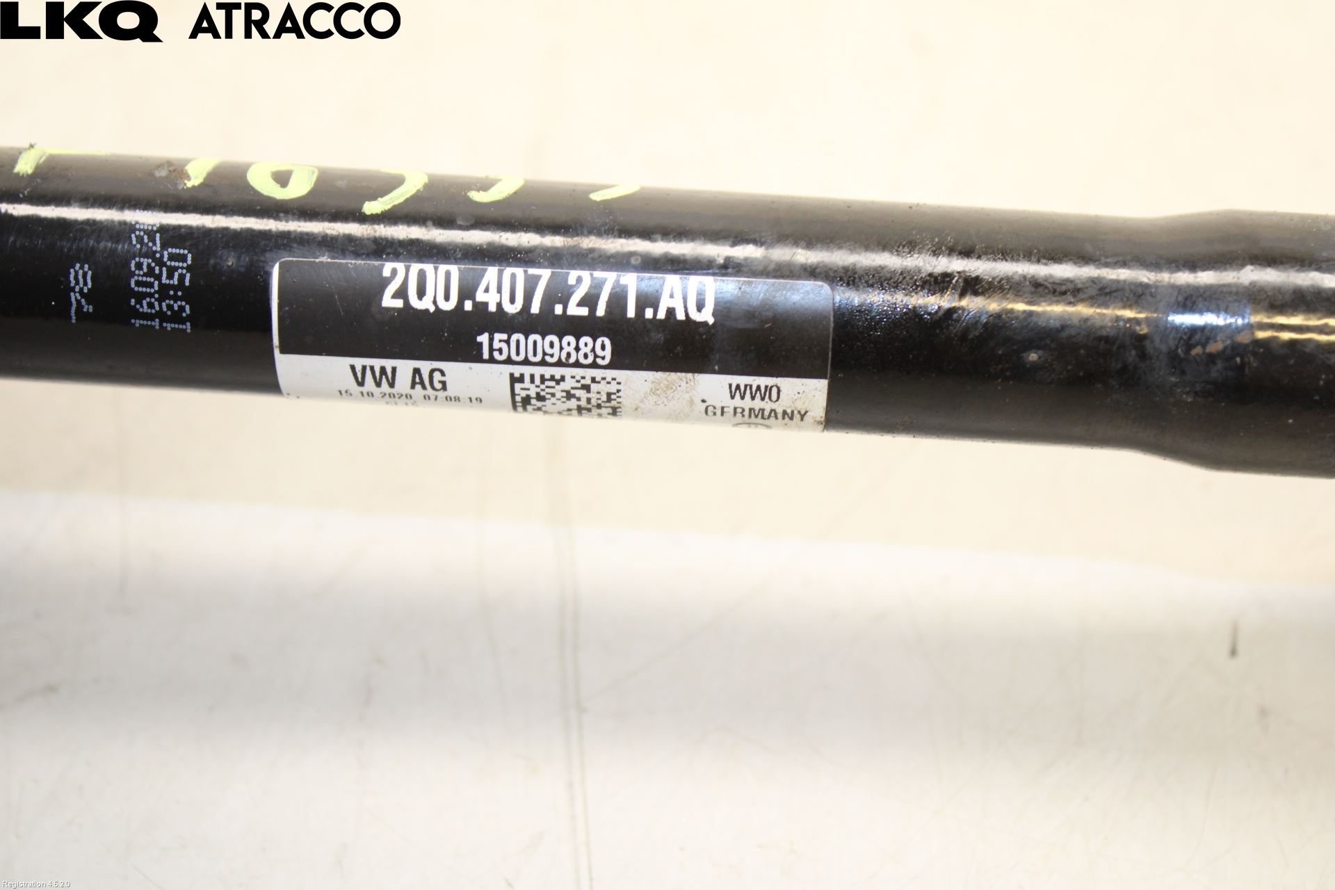 Volkswagen VW POLO VI 18->> Drivaksel Foran Kompl Venstre