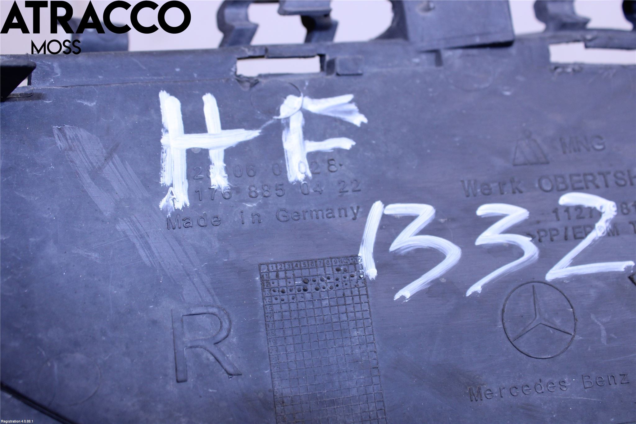 Mercedes-Benz MB A-KLASS (W176) 13-18 Støtfanger Foran Hjørne Høyr