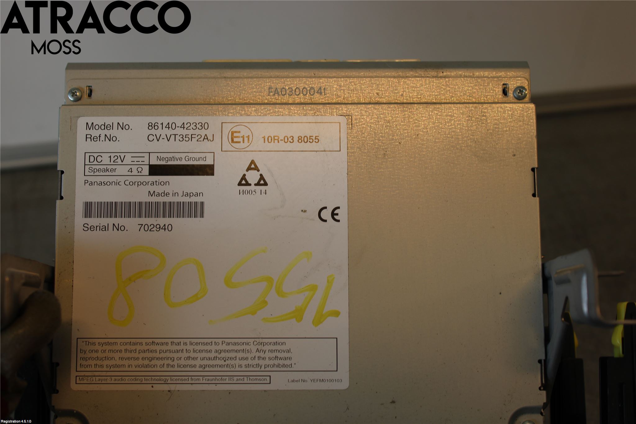 Toyota RAV4 13-18 Stereo Radio