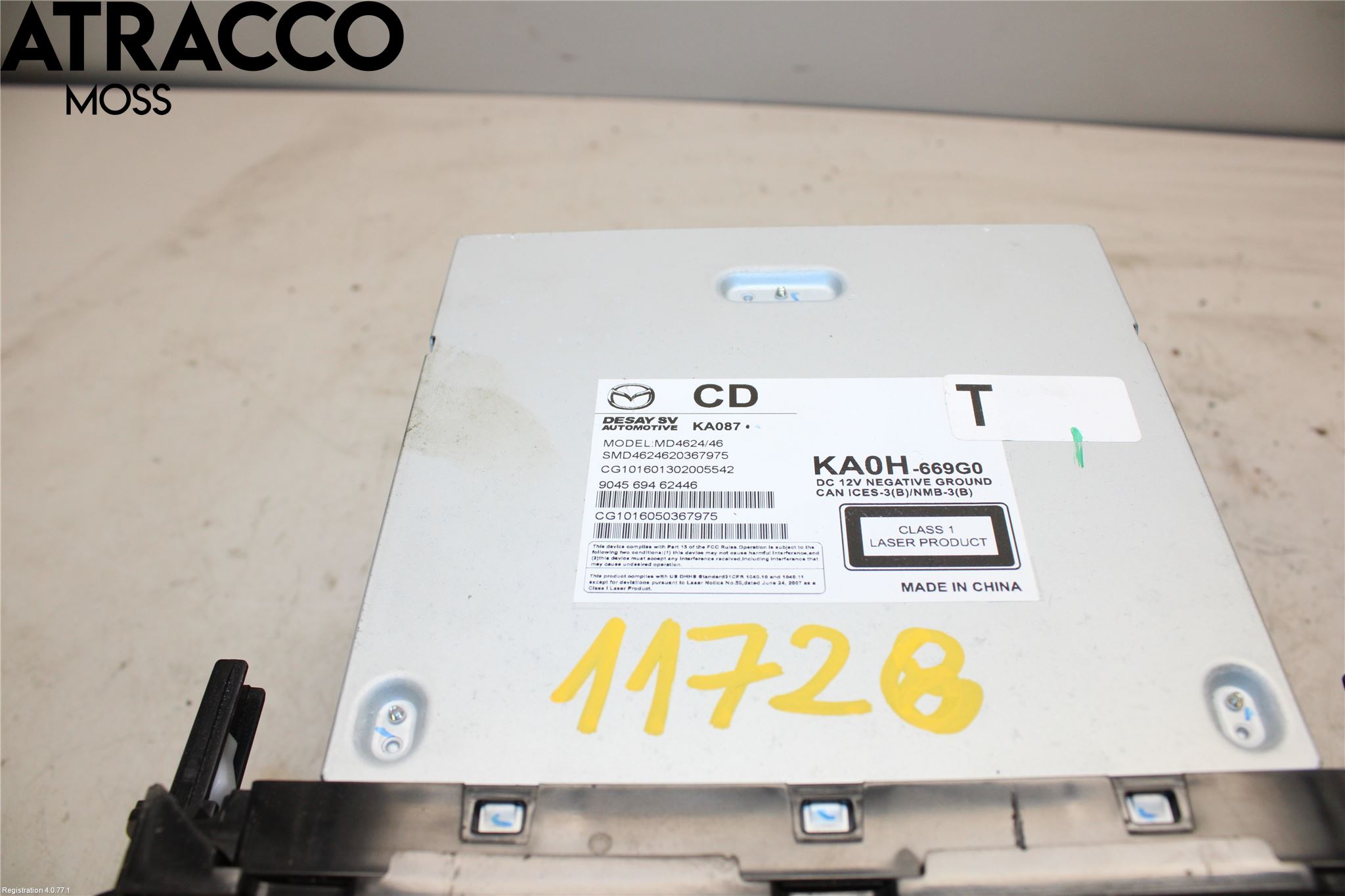 Mazda CX-5 12-17 Stereo Radio Med Cd