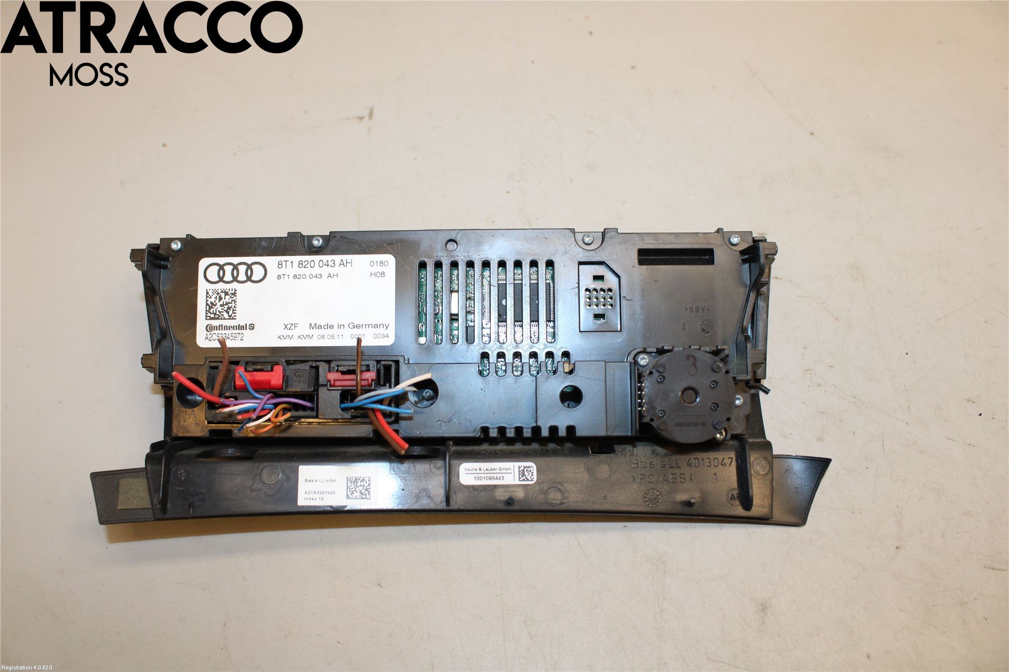 Audi Q5 09-16 Varme Ac Betjening-Display
