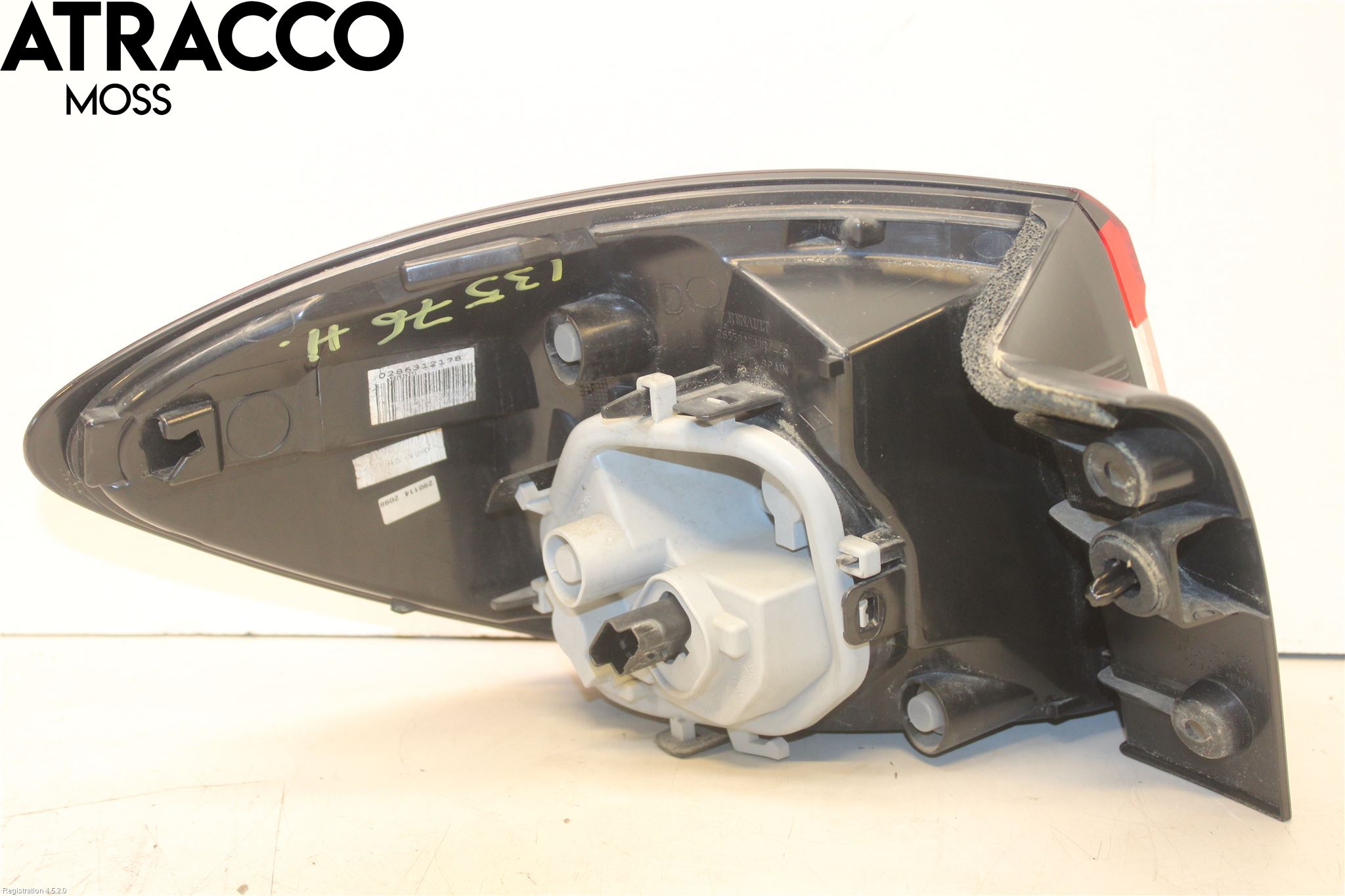 Renault CAPTUR 13-19 Baklykt Høyre