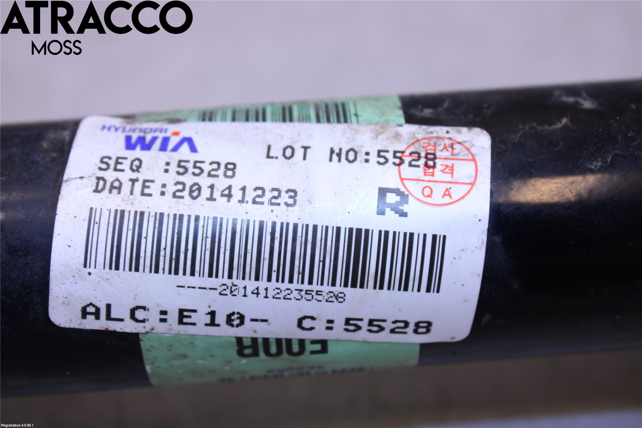 Kia SOUL 09- Drivaksel Foran Kompl Høyre