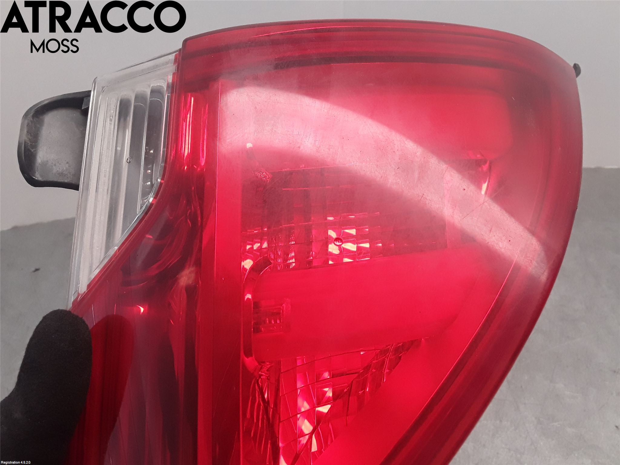 Peugeot 2008 13-20 Baklykt Venstre  På Luke(Indre