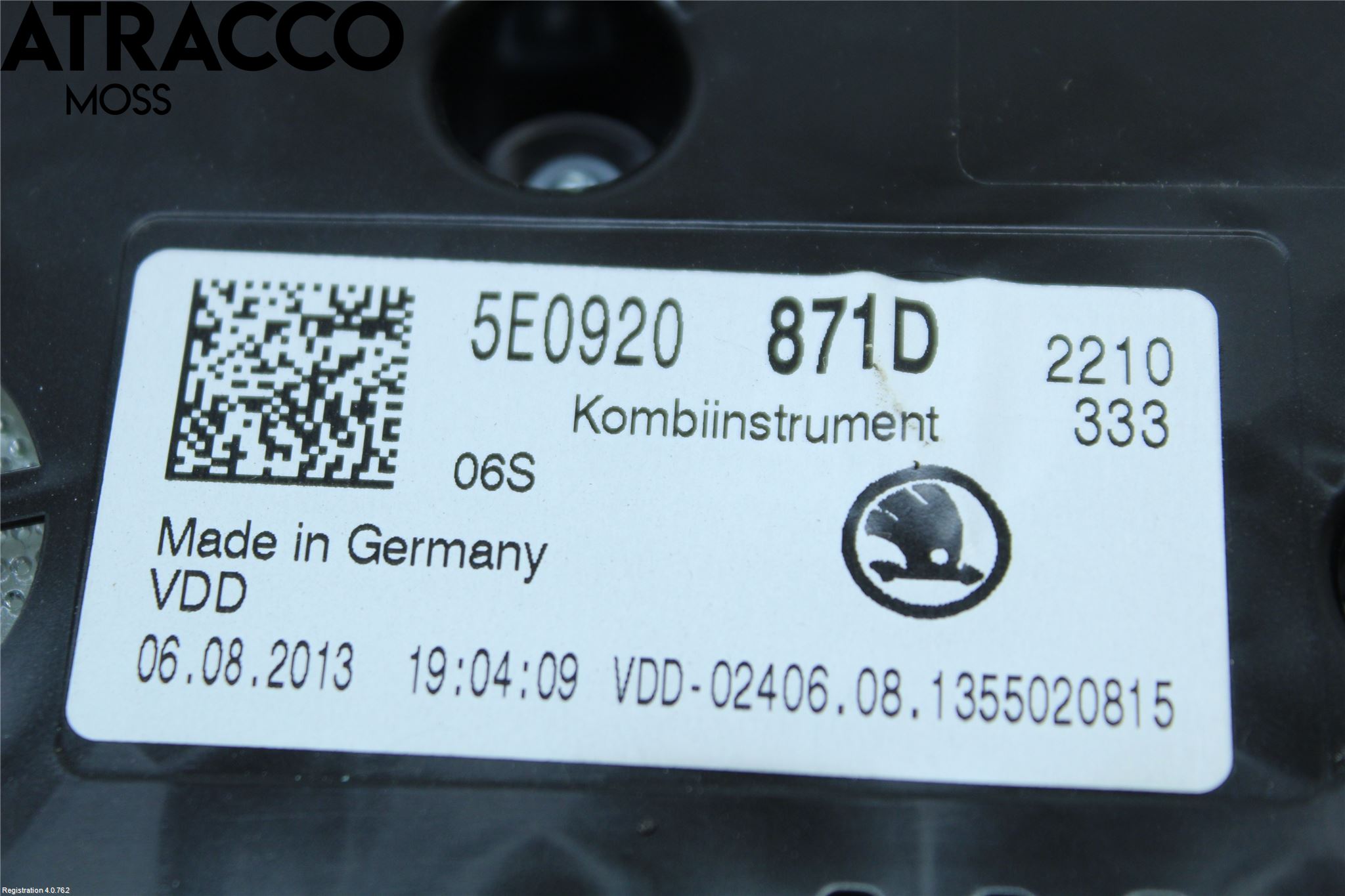 Skoda OCTAVIA (5E) 13-20 Instr Kombinert