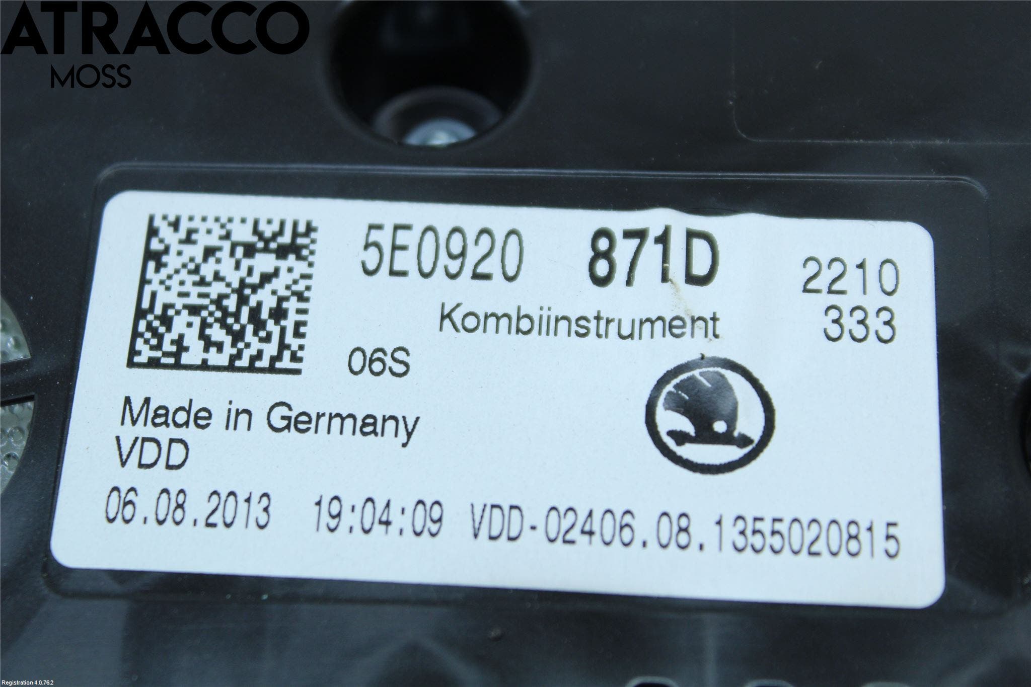 Skoda OCTAVIA (5E) 13-20 Instr Kombinert