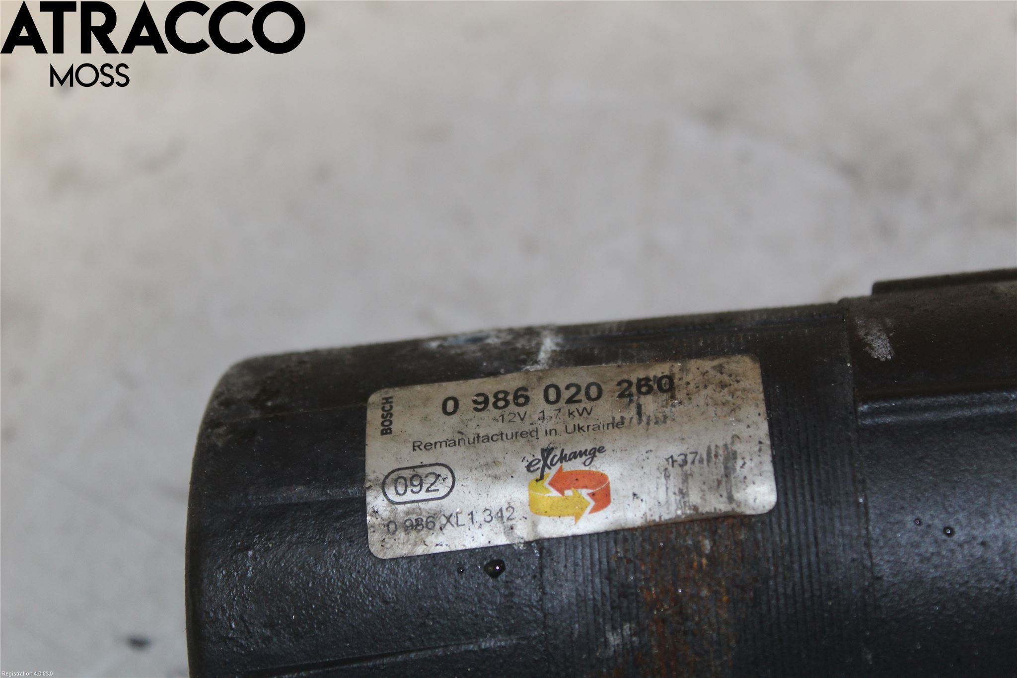 Volkswagen VW TRANSP/CARAVELLE (T5) 04-15 Startmotor Diesel