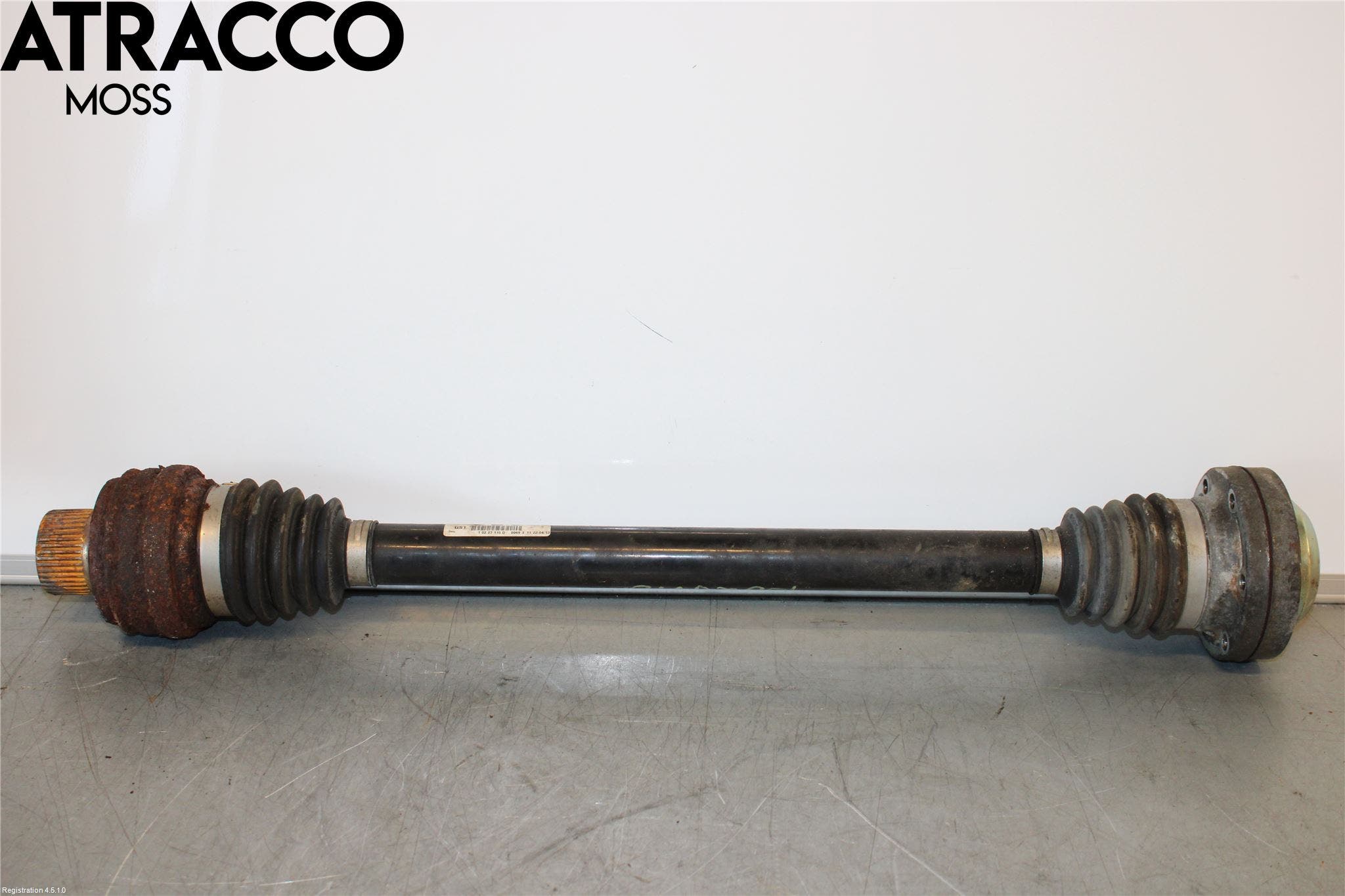 Audi A4 12-15 Drivaksel Bak Kompl Høyre