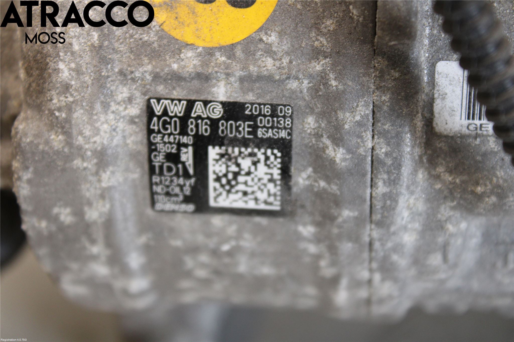 Audi A6/S6 4G 11-18 Varme Ac Kompressor