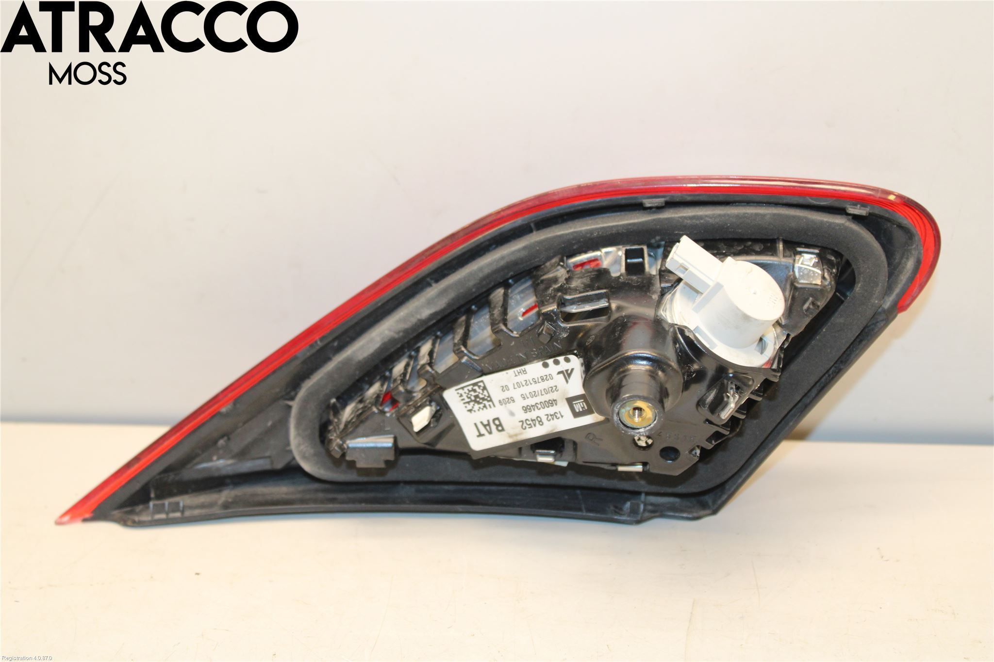 Opel CORSA E 15-19 Baklykt Høyre  På Luke(Indre)