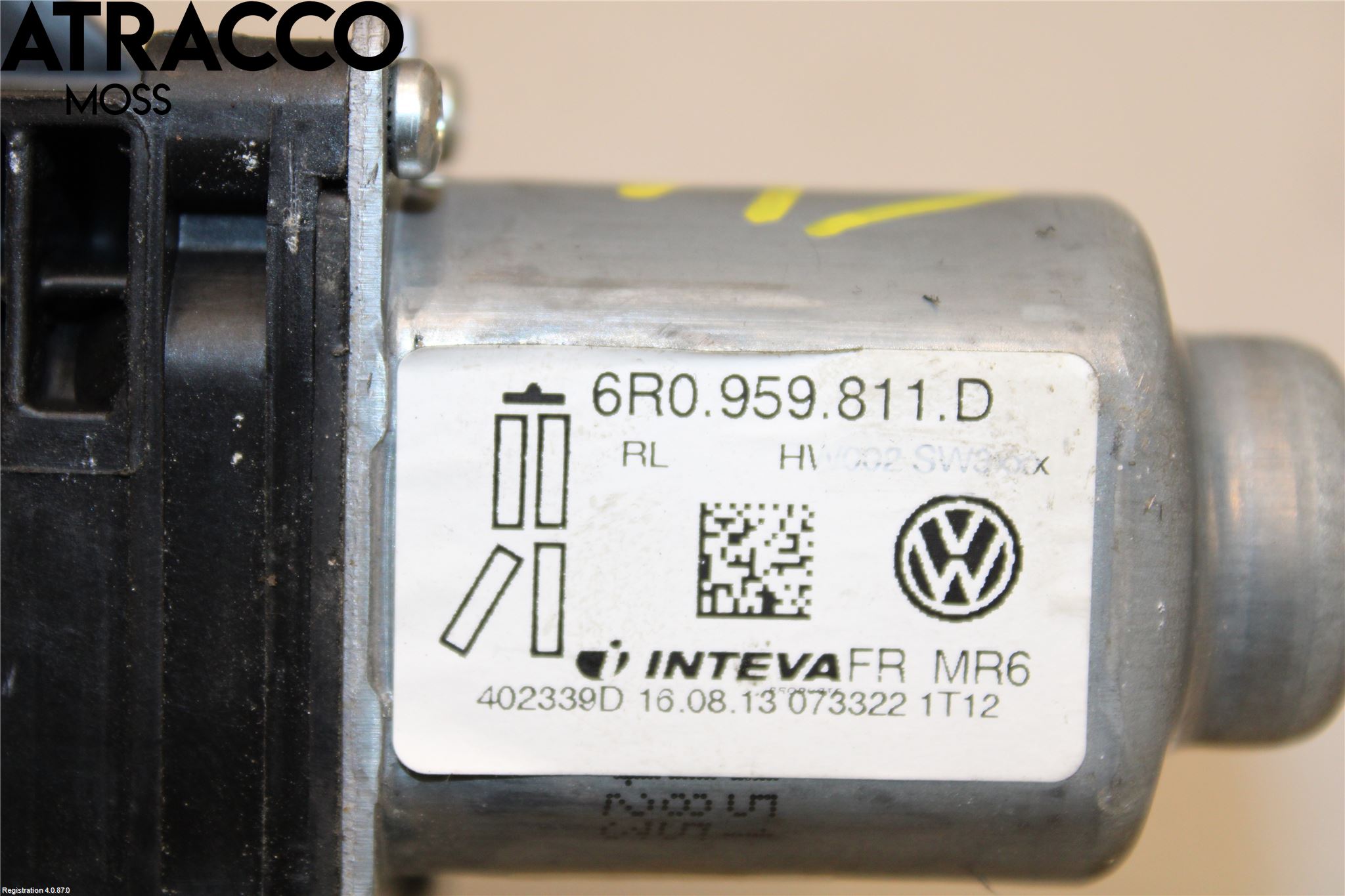 Volkswagen VW AMAROK 2H 10-22 Vindusheismotor