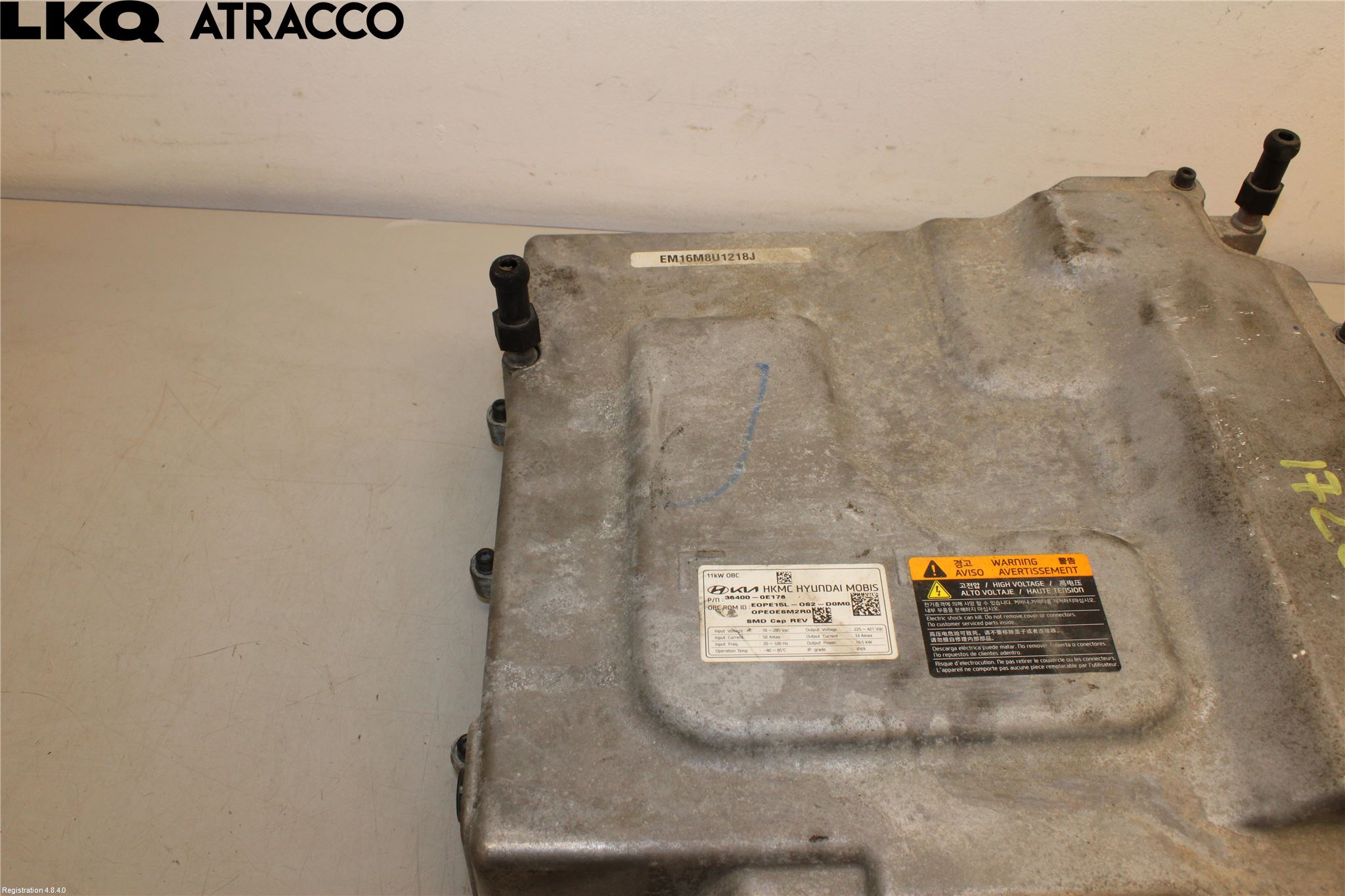 Hyundai KONA/ELECTRIC OS 18-23 Batterilader Hybrid