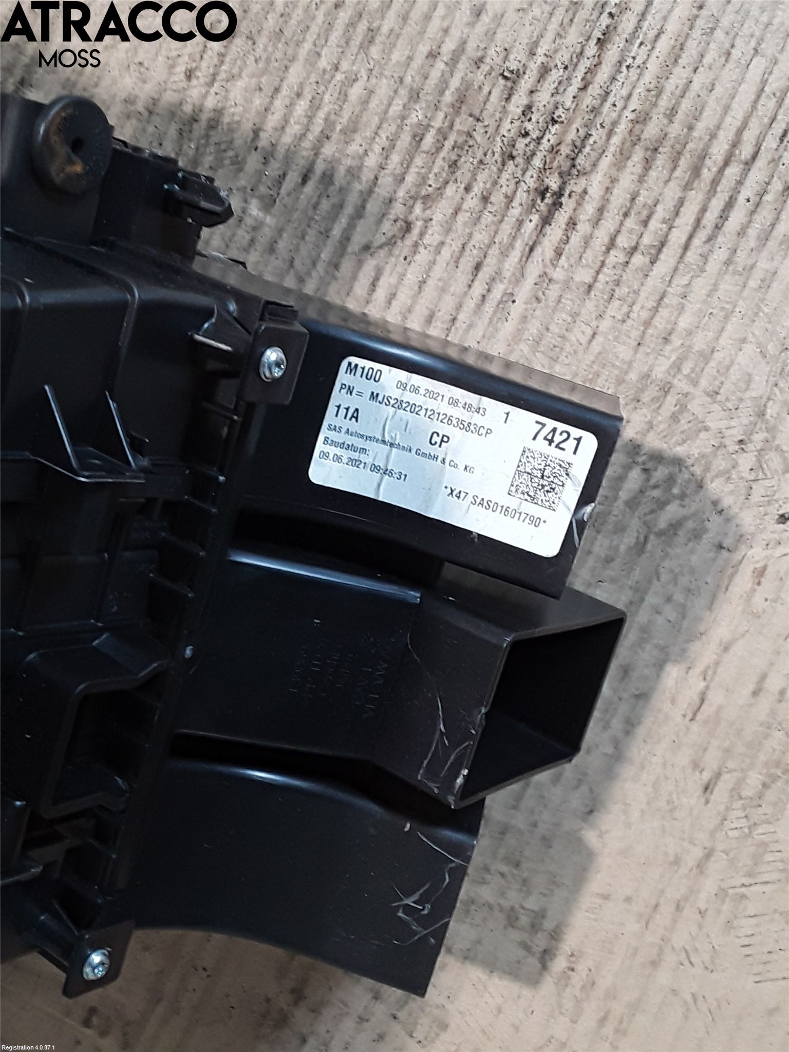 Volkswagen VW ID.4 21- Varmeapparat Register Komplett