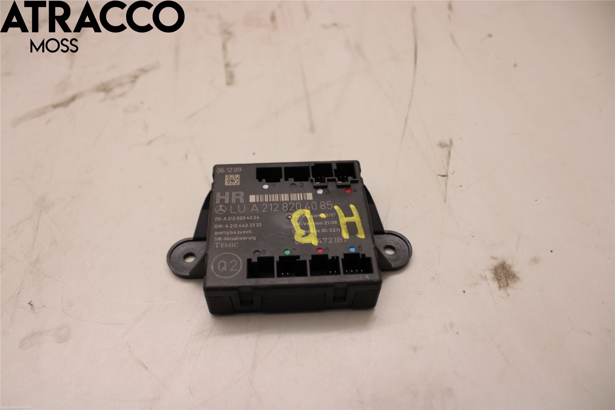 Mercedes-Benz MB C-KLASS (W204) 07-15 Styreenhet Dør