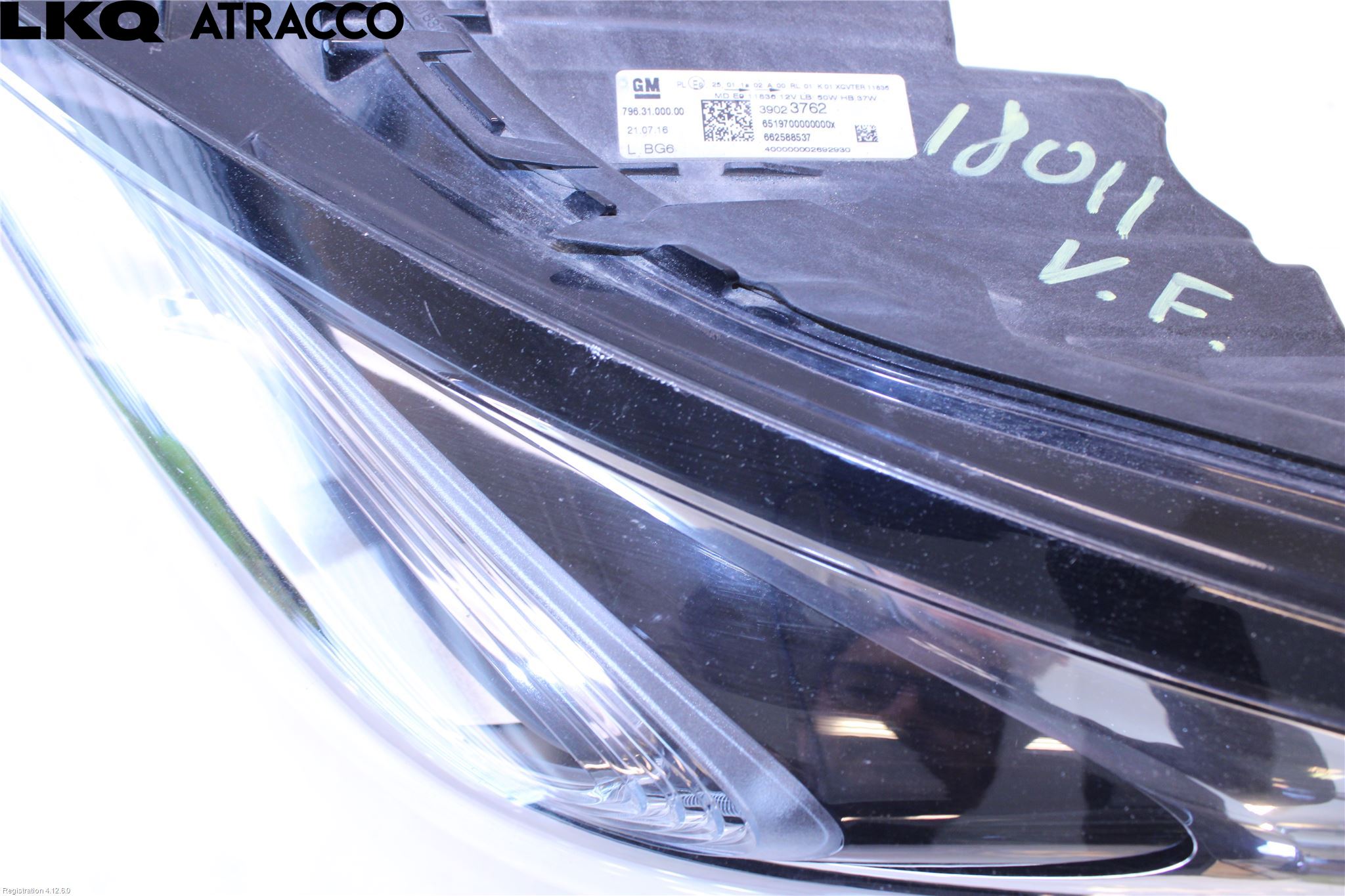 Opel ASTRA K 16-22 Frontlykt Venstre