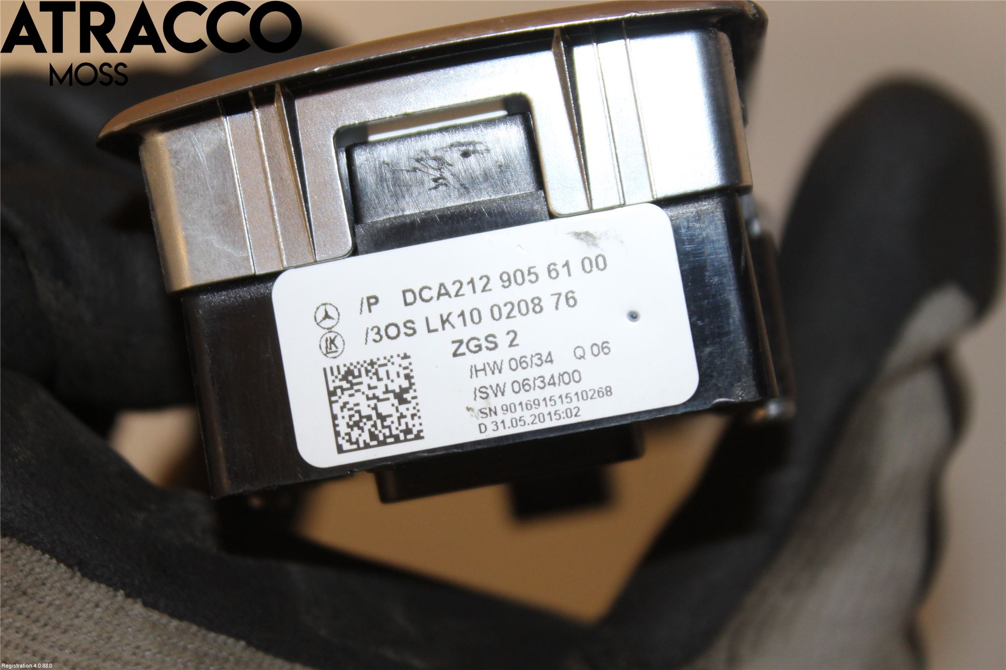 Mercedes-Benz MB E-KLASS (W212) 09-16 Bryter Vindusheis