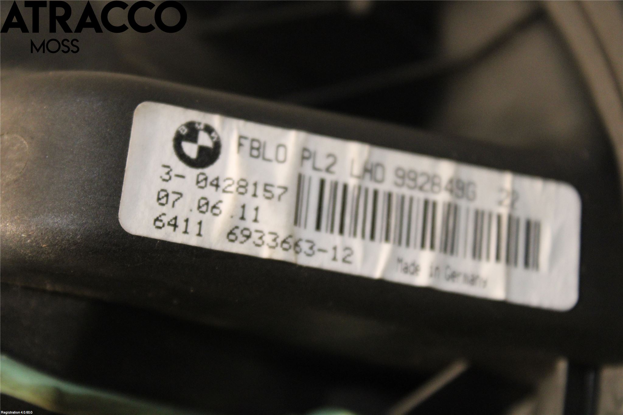 BMW 1 E87/81 5D/3D 03-11 Varme Ac Varmeapparatvifte