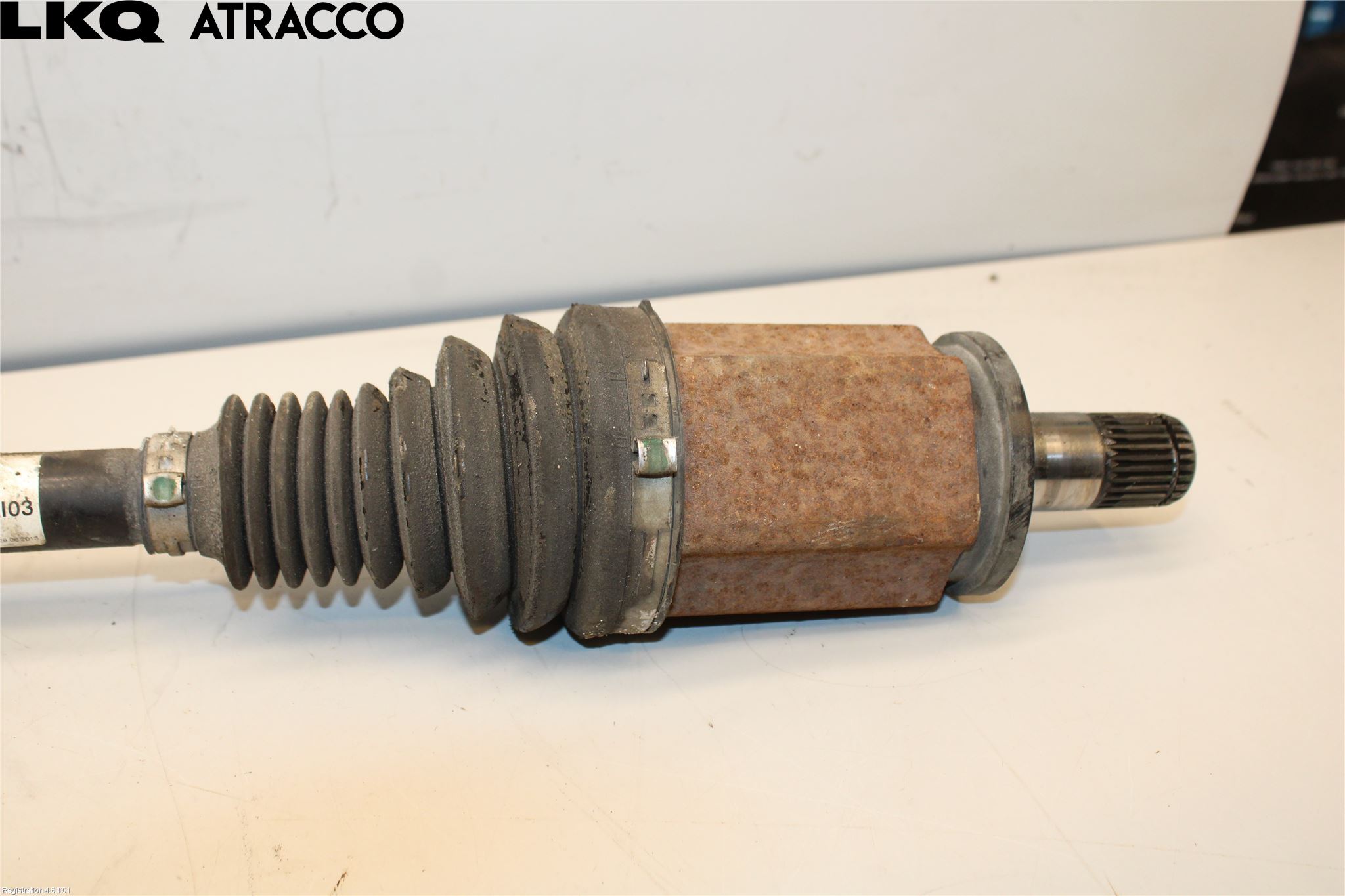 BMW 3 GT F34 13-19 Drivaksel Foran Kompl Venstre