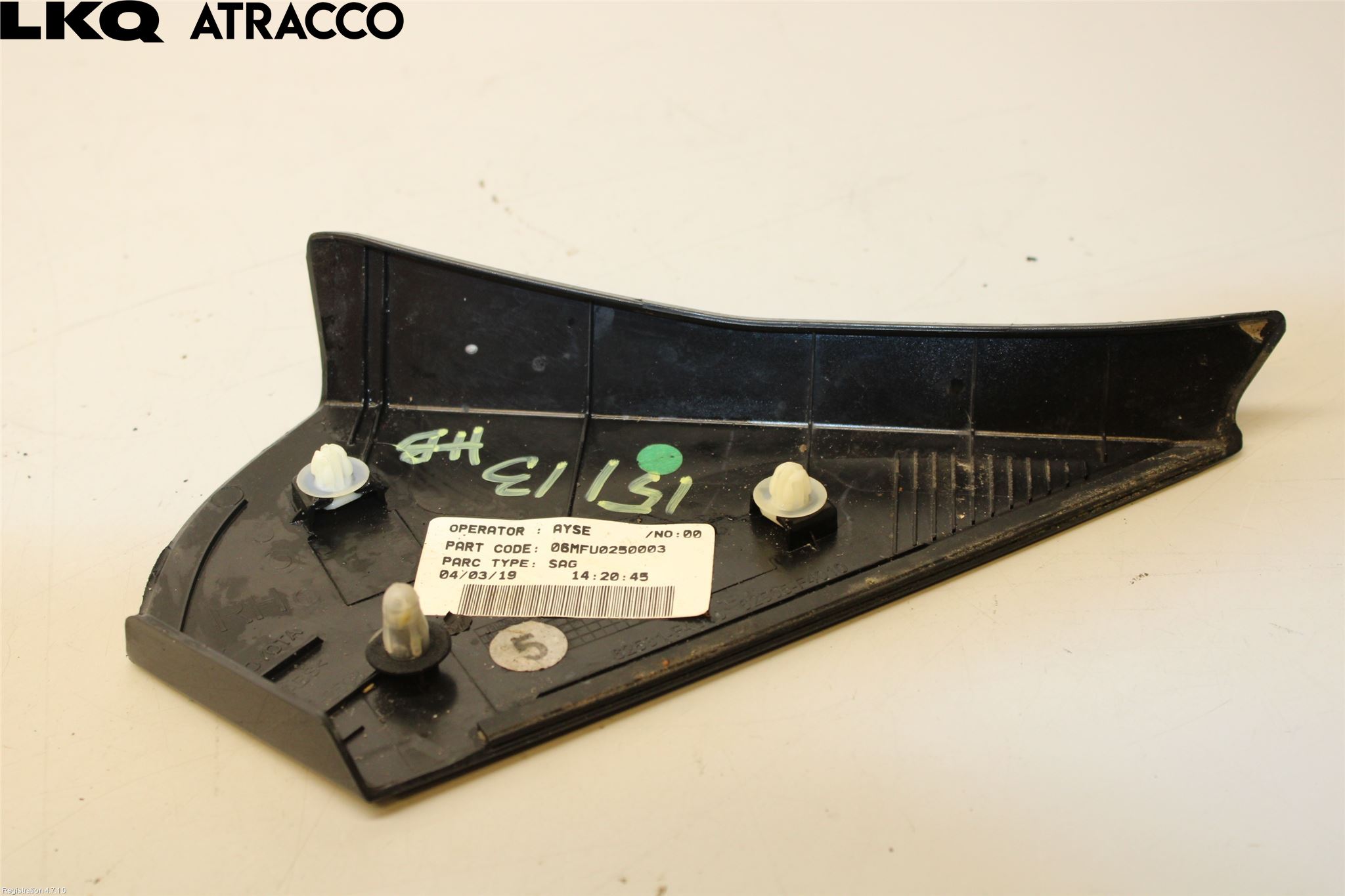 Toyota C-HR 16-23 List Høyre Side