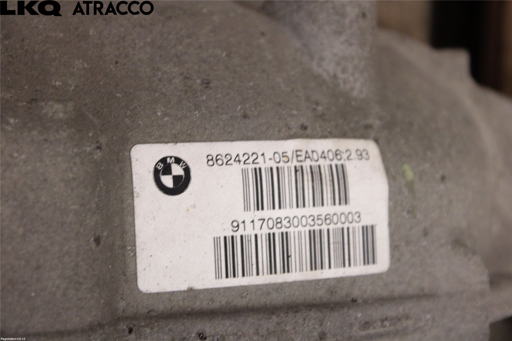 BMW 5 G30/G31/F90 17-23 Bakaksel Kardang Bak -Diff