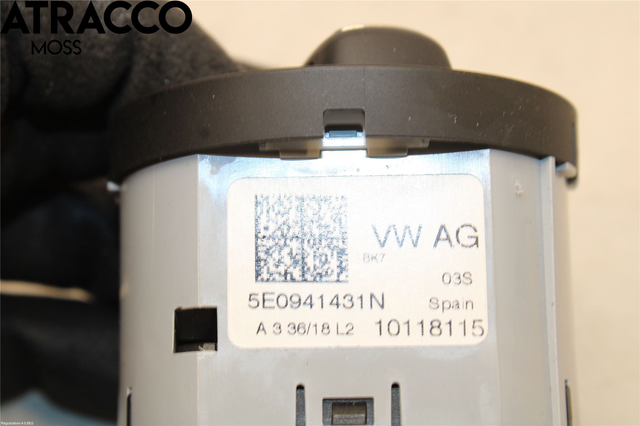 Skoda RAPID Bryter Hovedlys