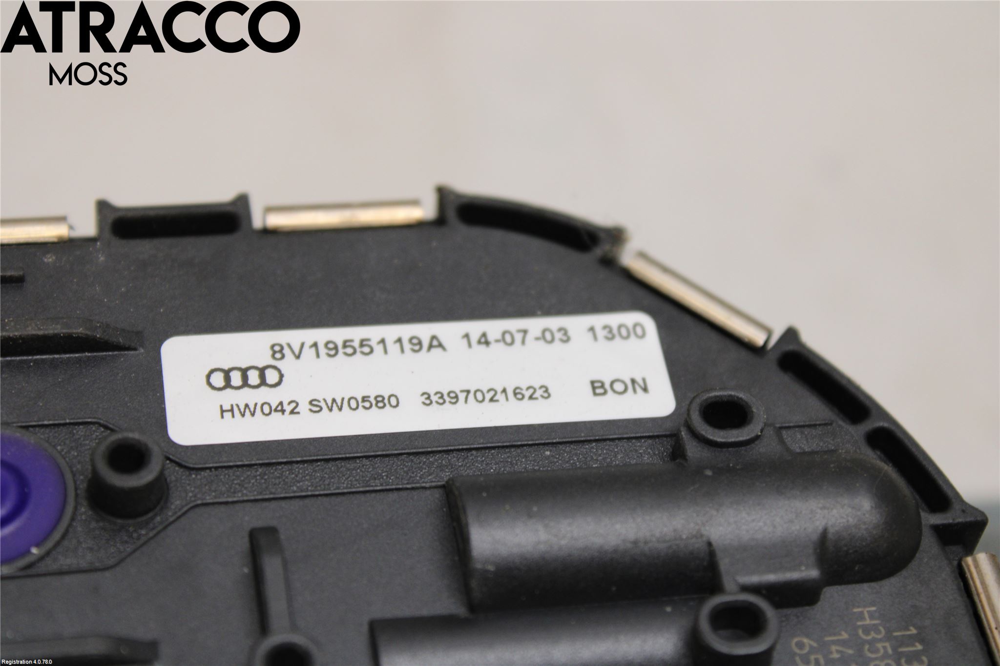 Audi A3/S3 8V 13-20 Viskermotor Frontrute