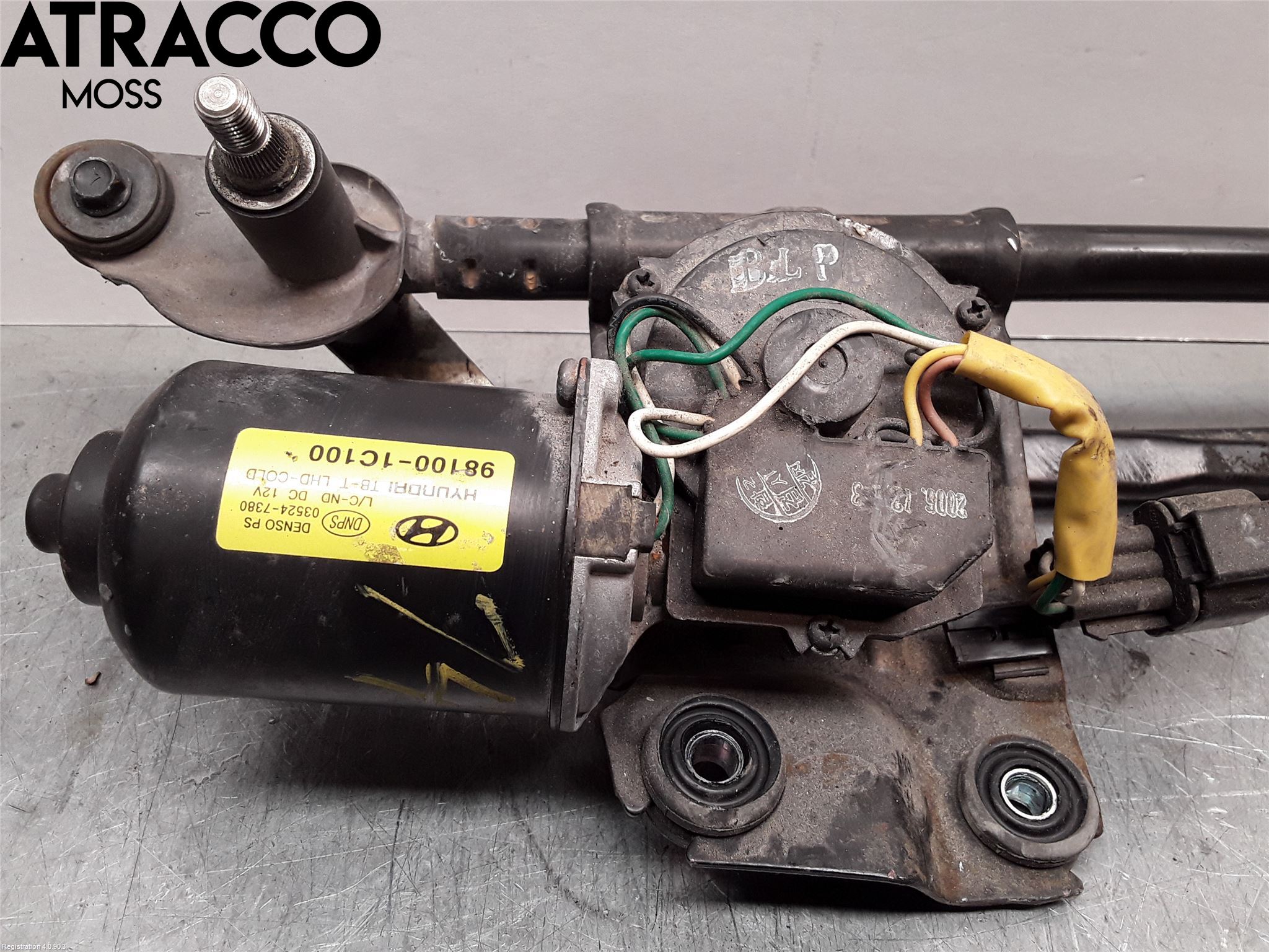 Hyundai GETZ Viskermotor Frontrute