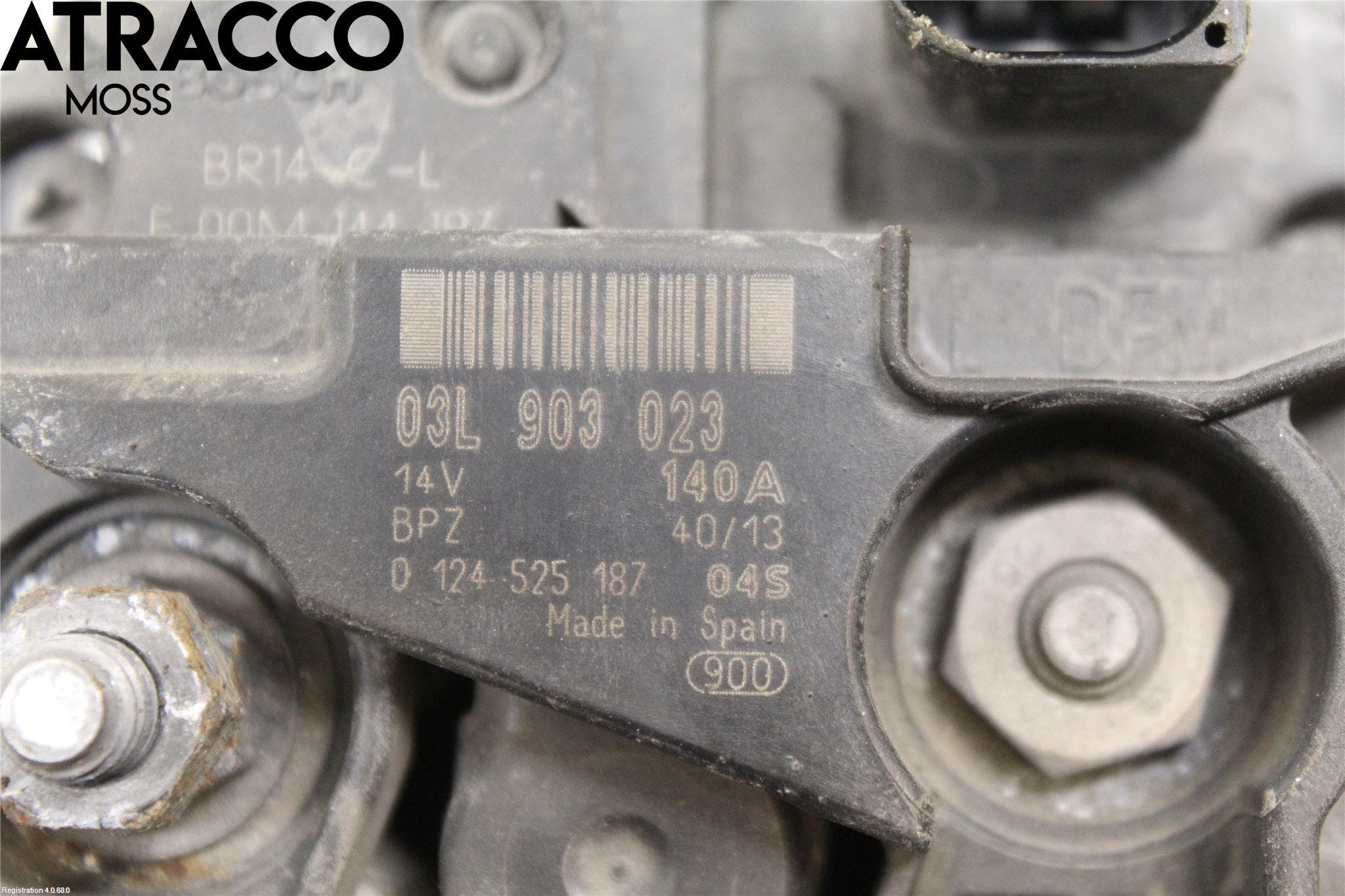 Volkswagen VW TOURAN 10-15 Dynamo