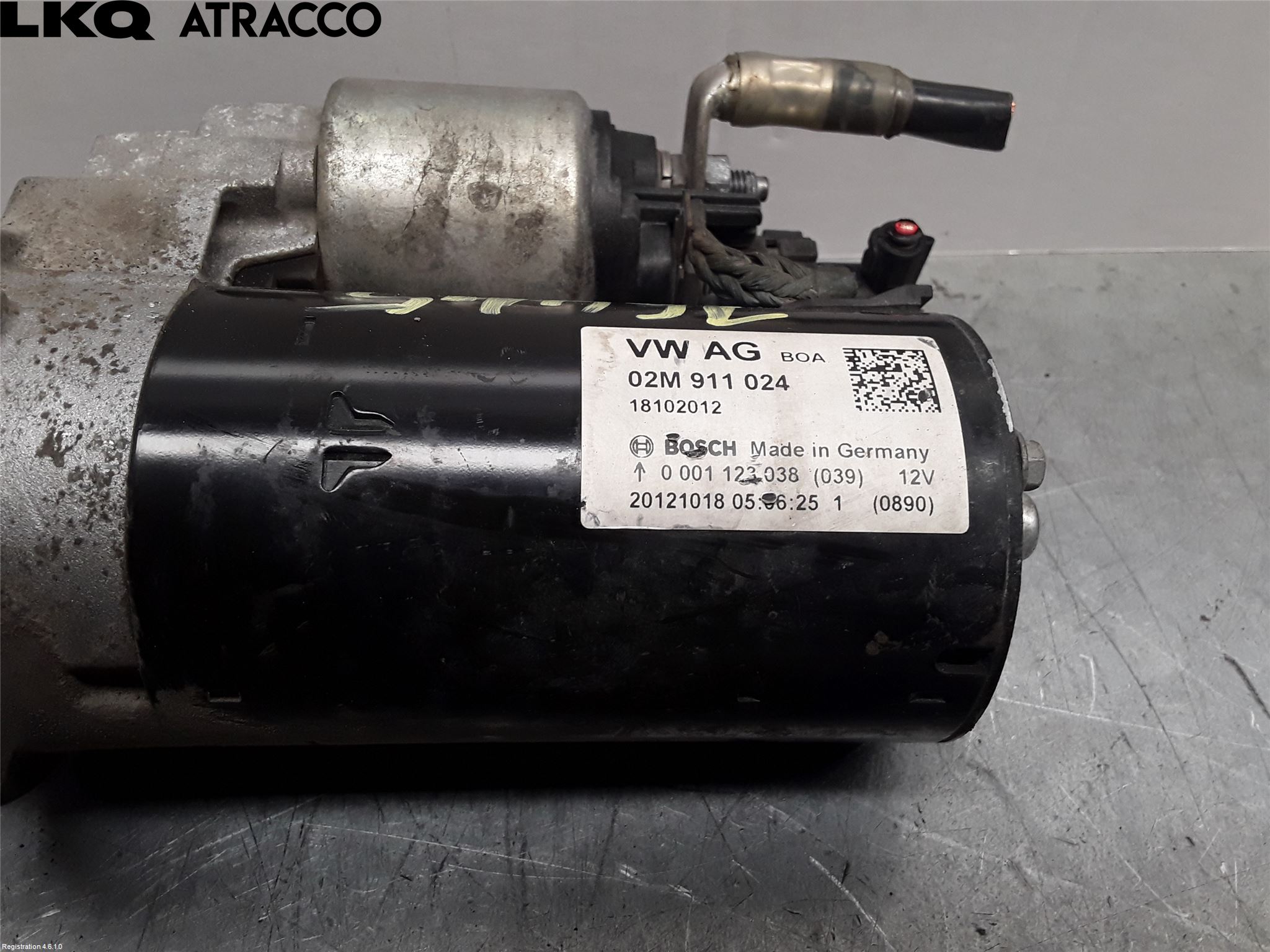 Volkswagen VW GOLF VI 09-13 Startmotor