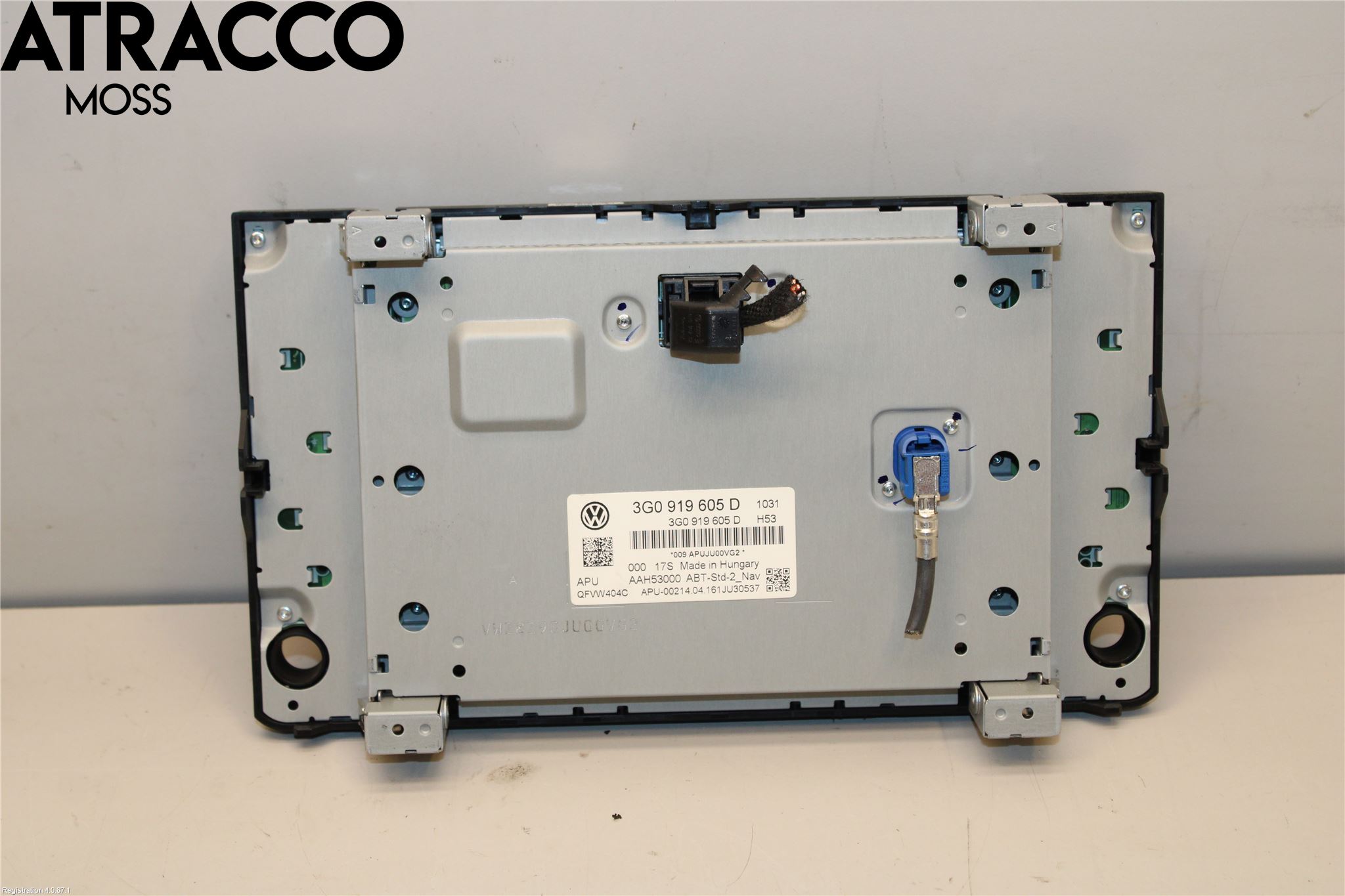 Volkswagen VW PASSAT 15-19 Multifunktionsdisplay