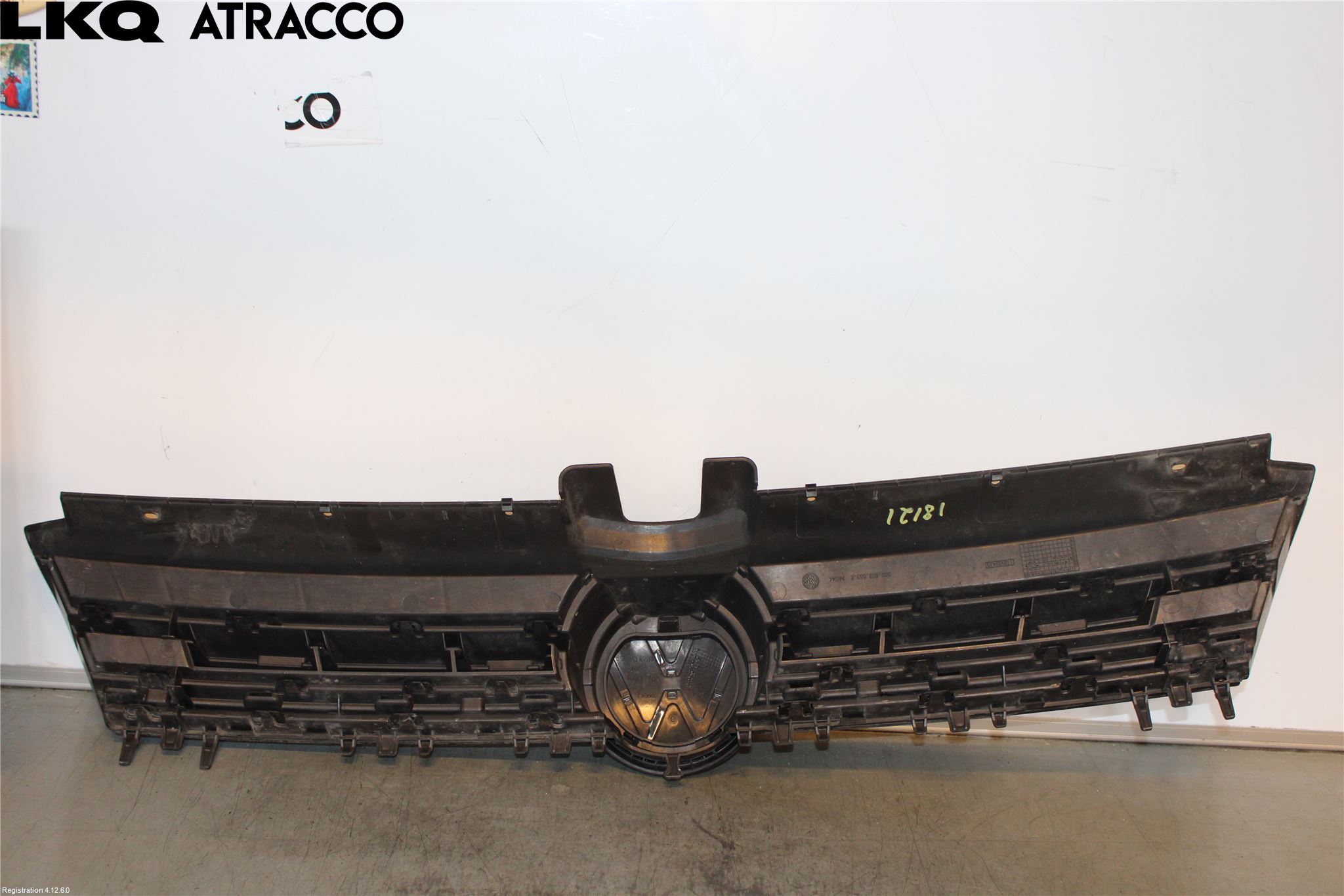 Volkswagen VW GOLF / E-GOLF VII 13-20 Grill Komplett