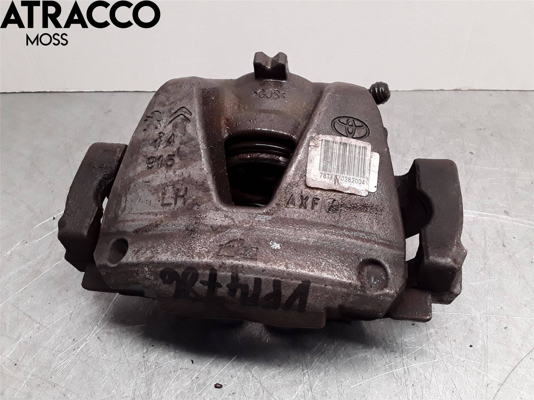 Toyota PROACE II 16- Bremsecaliper Foran Venstre