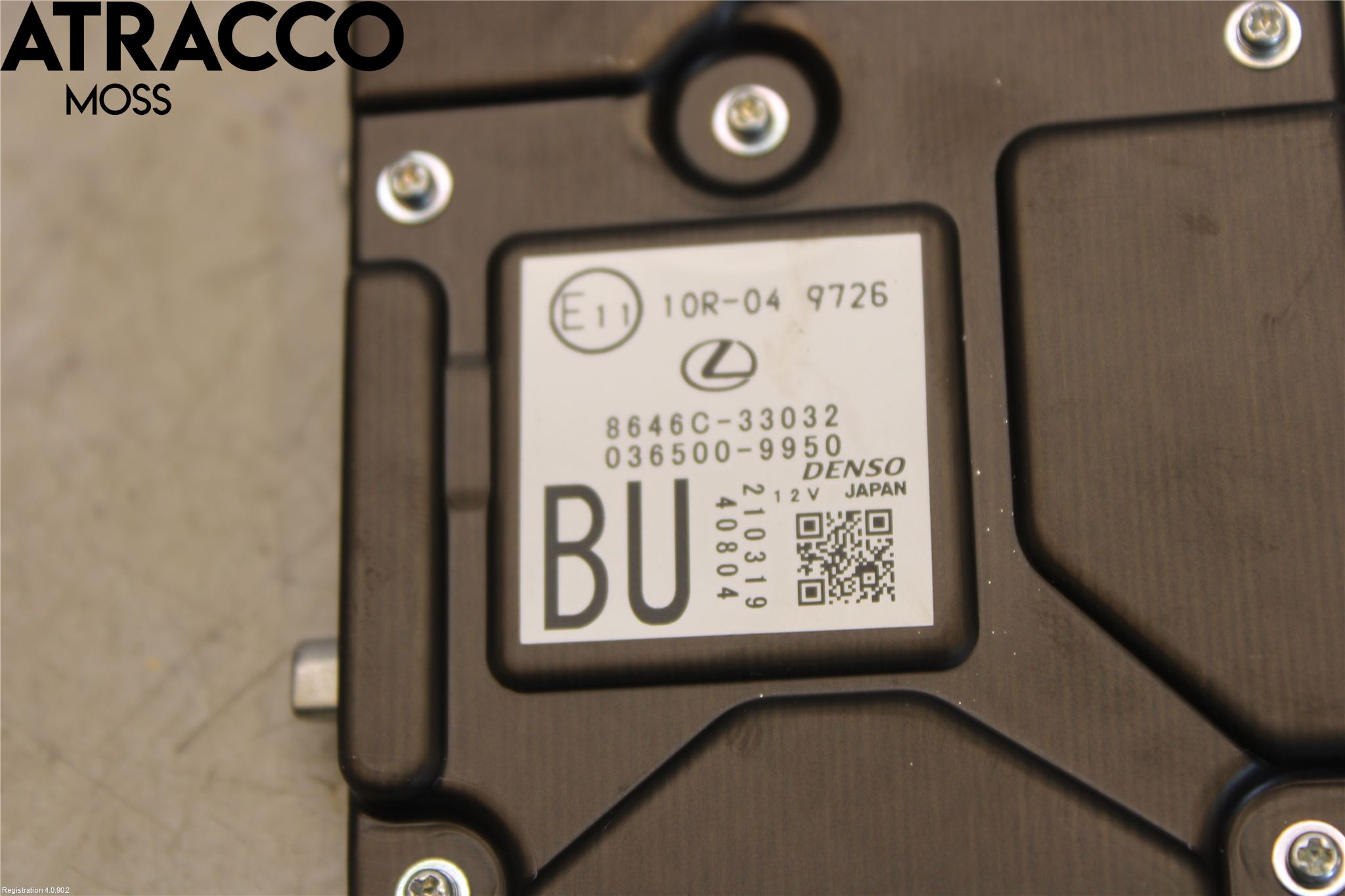 Lexus ES 250/300/330 Parkeringshjelp Kamera