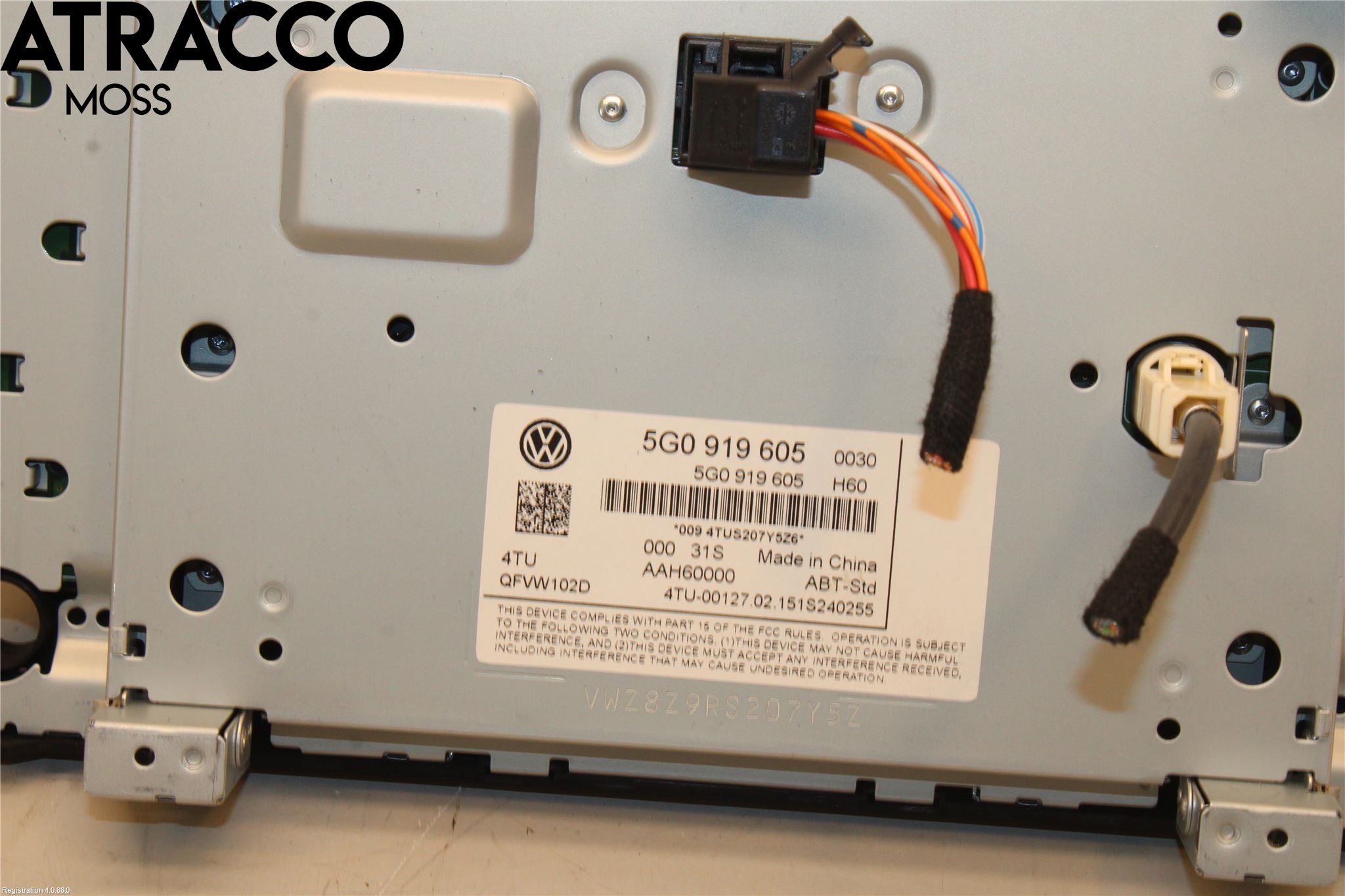 Volkswagen VW GOLF PLUS/CROSS GOLF 04-14 Multifunktionsdisplay