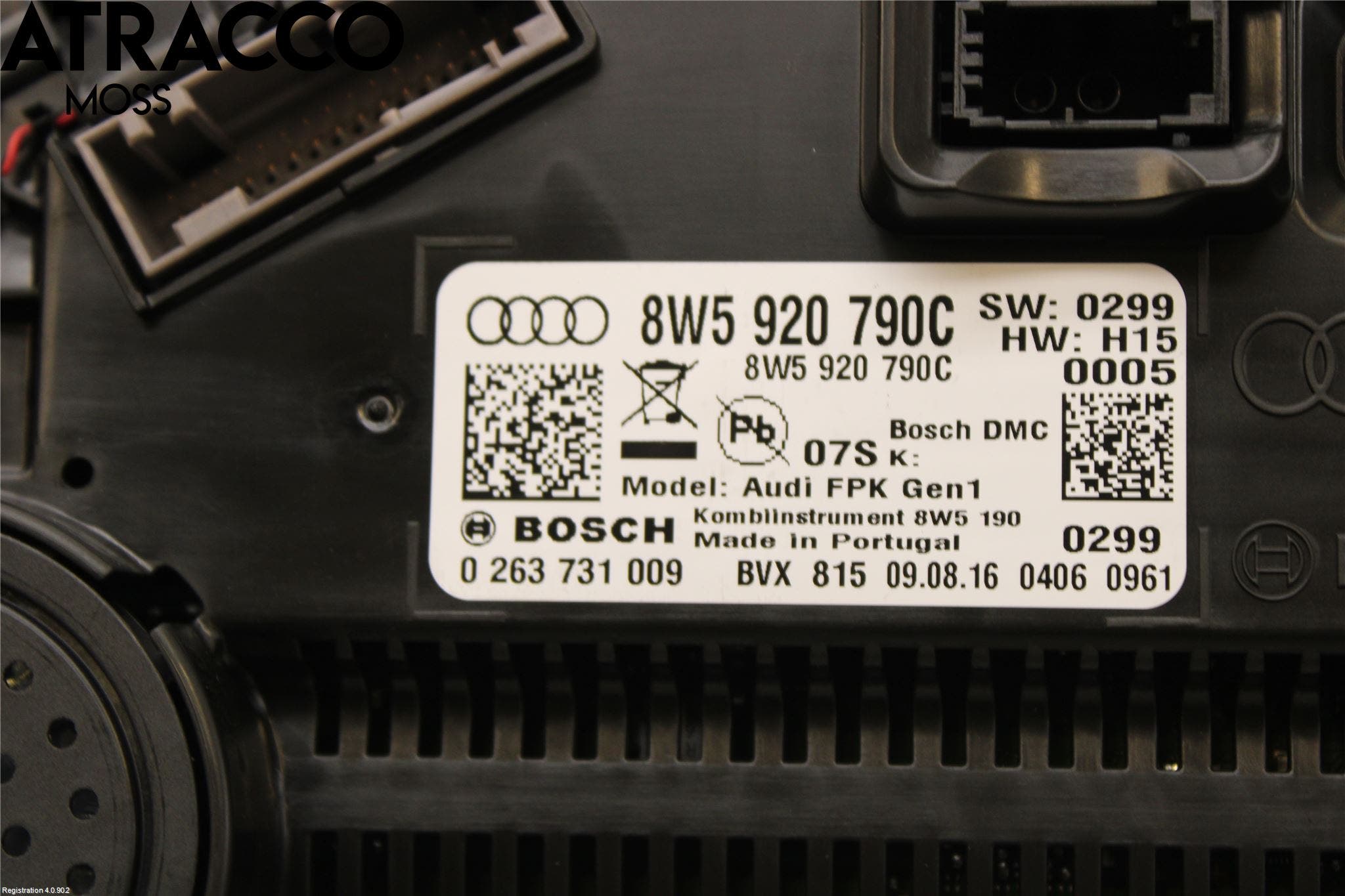 Audi A5 17- Instr Kombinert