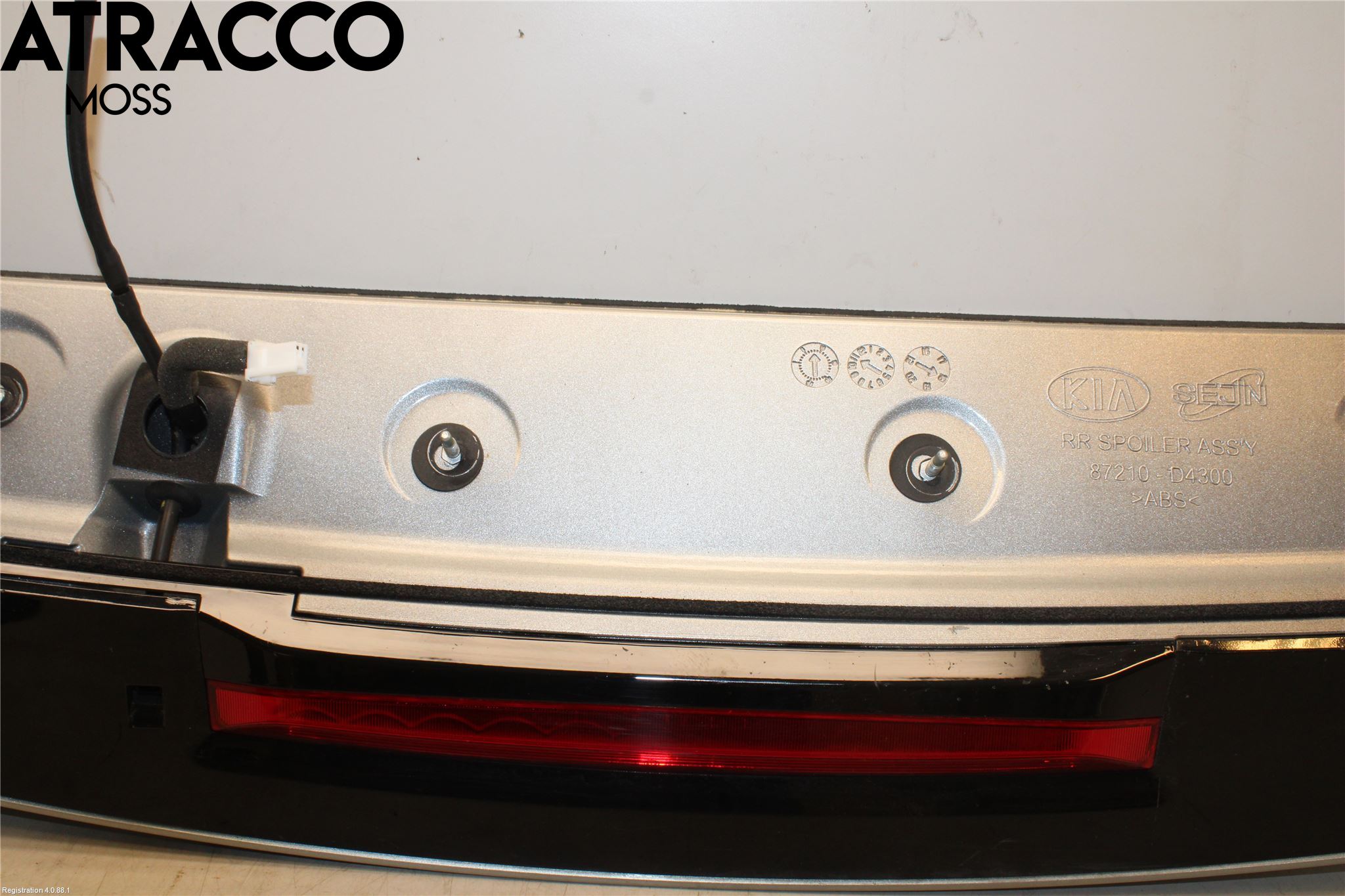 Kia OPTIMA 16-20 Spoiler Bakluke