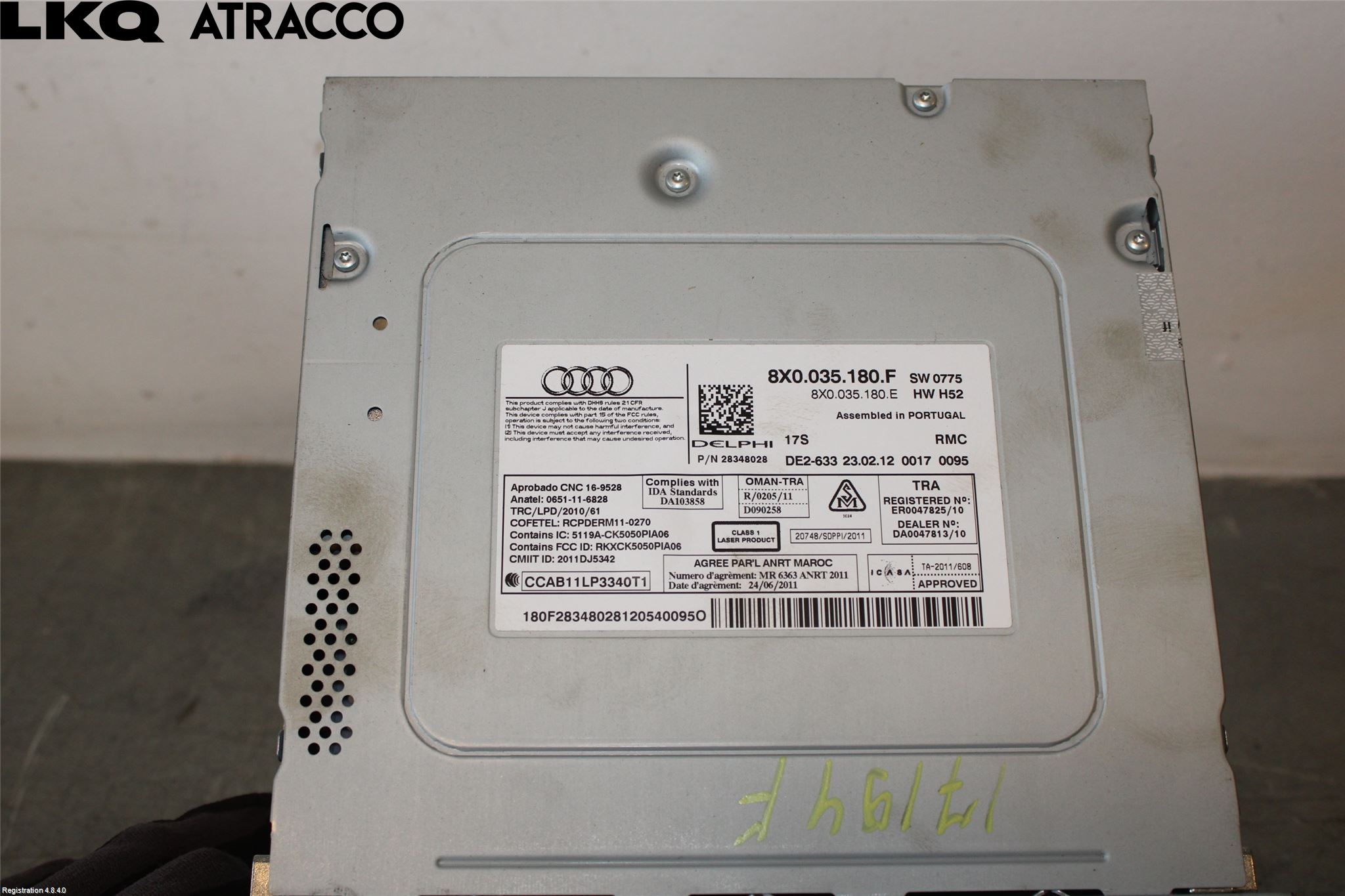 Audi A1/S1 11-18 Stereo Radio