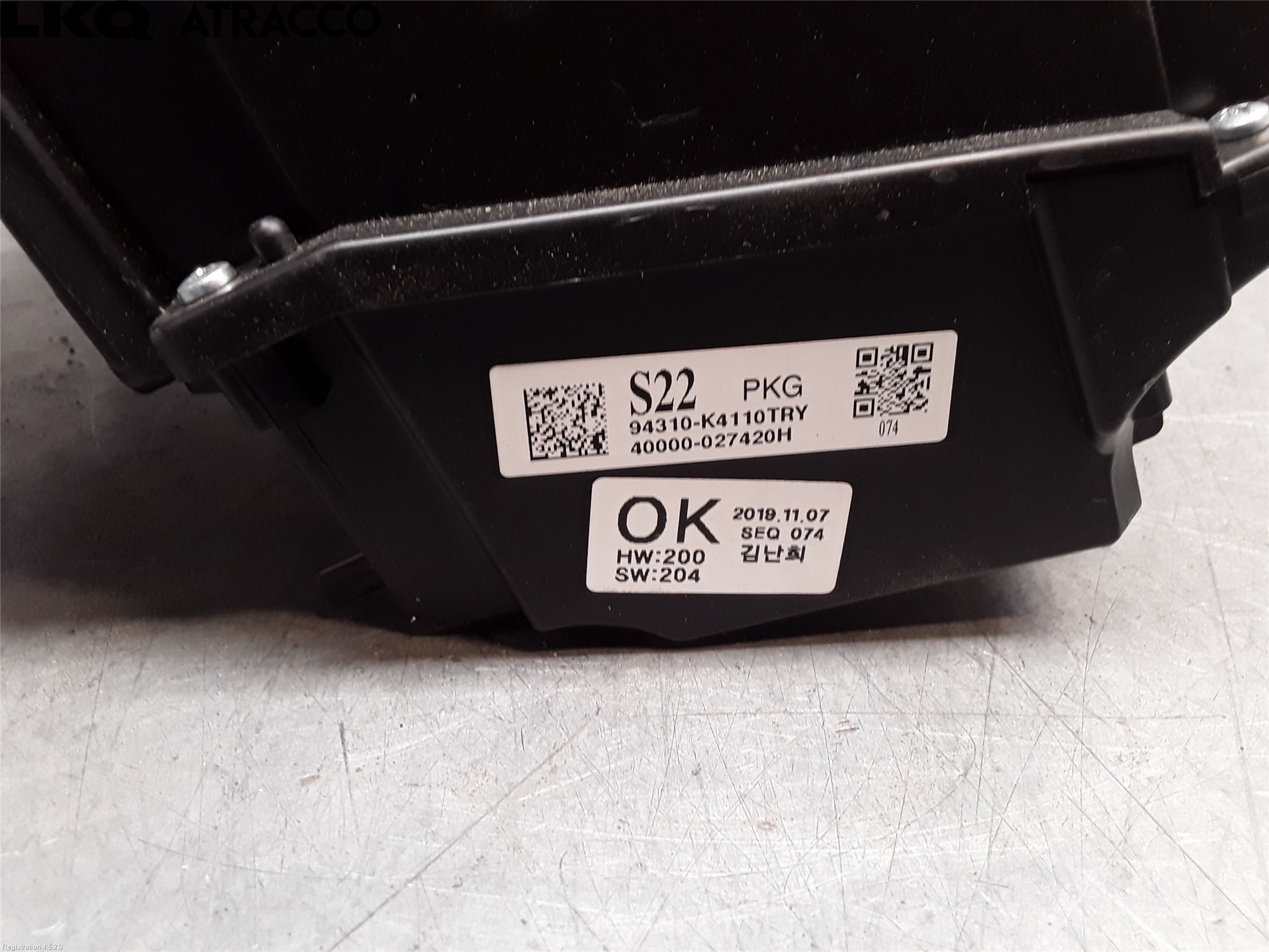 Hyundai KONA/ELECTRIC OS 18-23 Instr Kombinert