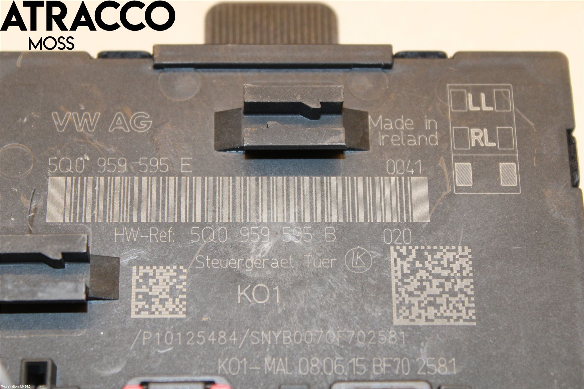 Volkswagen VW PASSAT 15-19 Styreenhet Dør