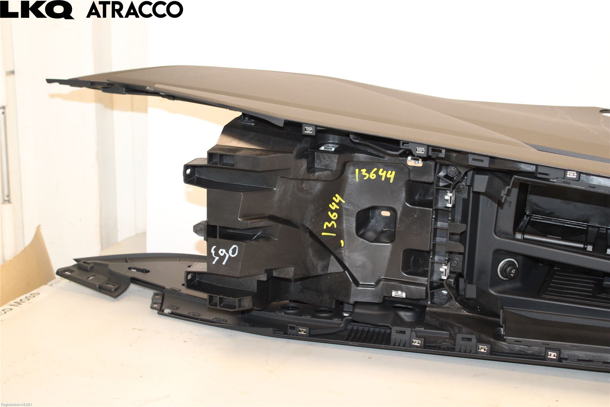 Audi E-TRON, S GE 19- Innr Konsoll-Lomme