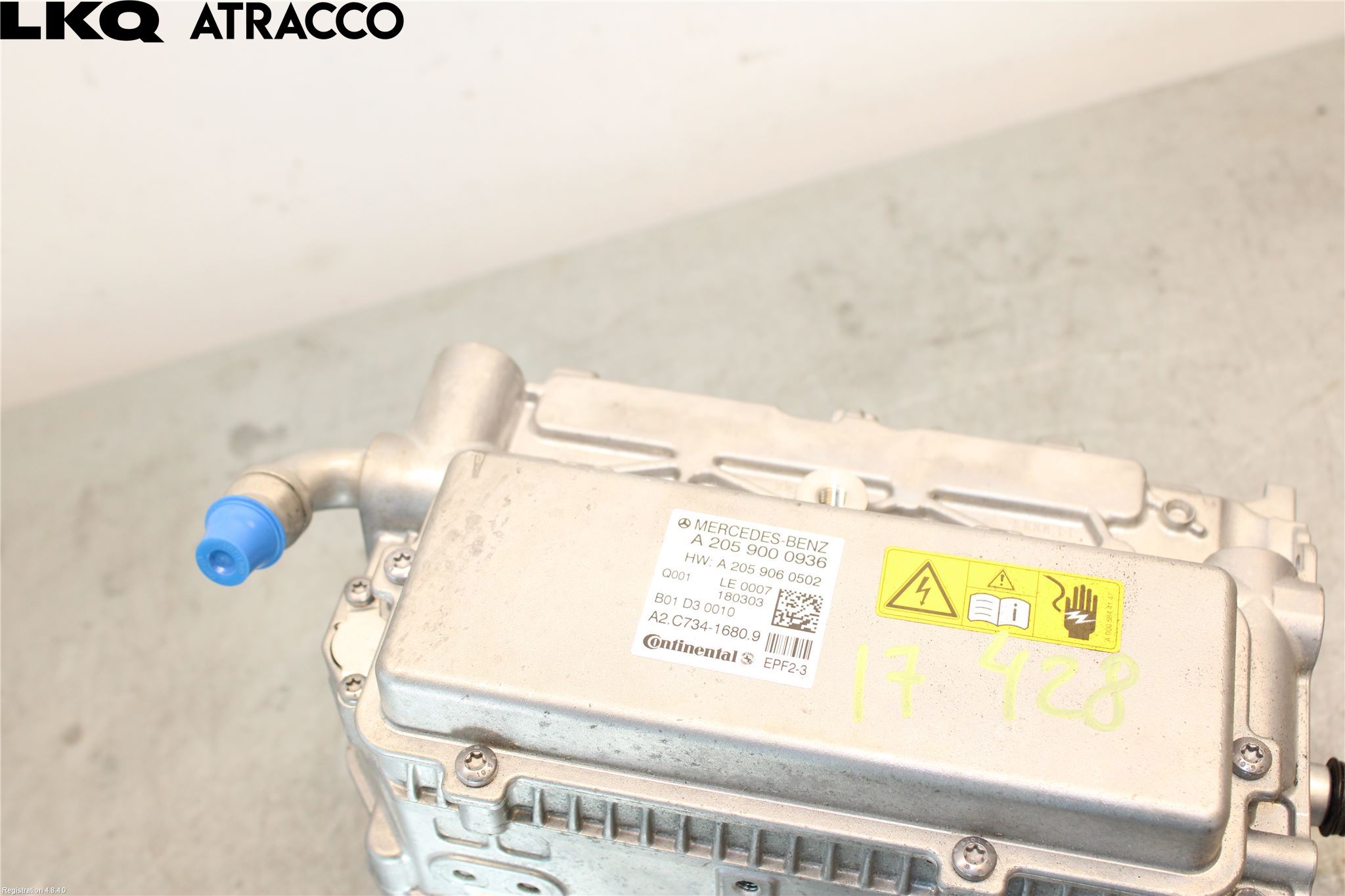 Mercedes-Benz MB C-KLASS (W205) 14-21 Inverter Hybrid