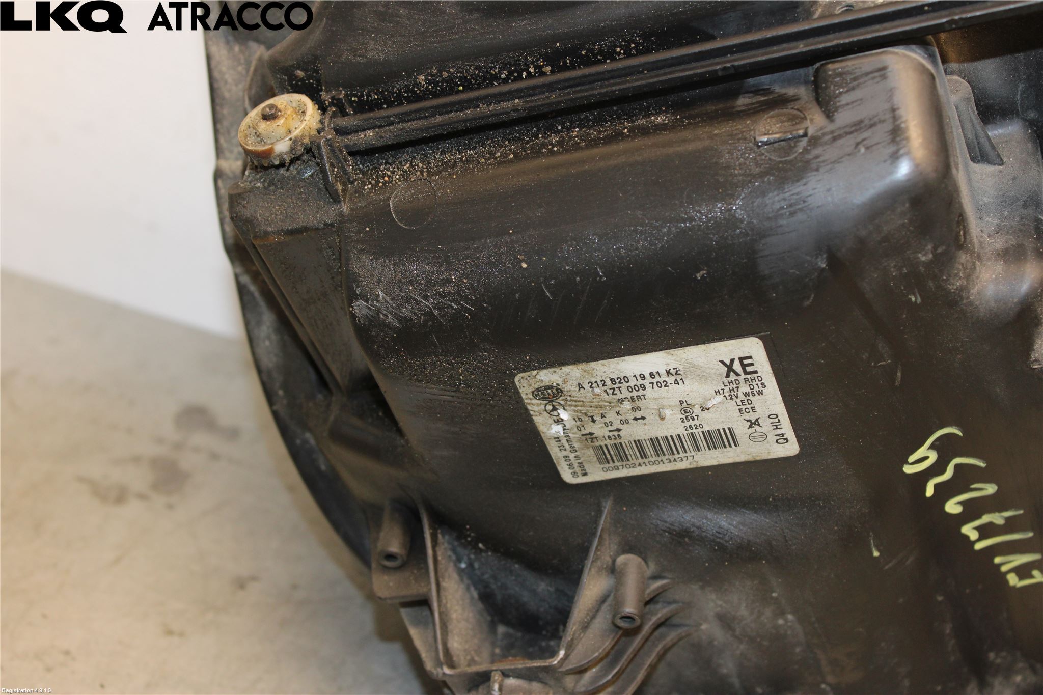 Mercedes-Benz MB E-KLASS (W212) 09-16 Frontlykt Venstre