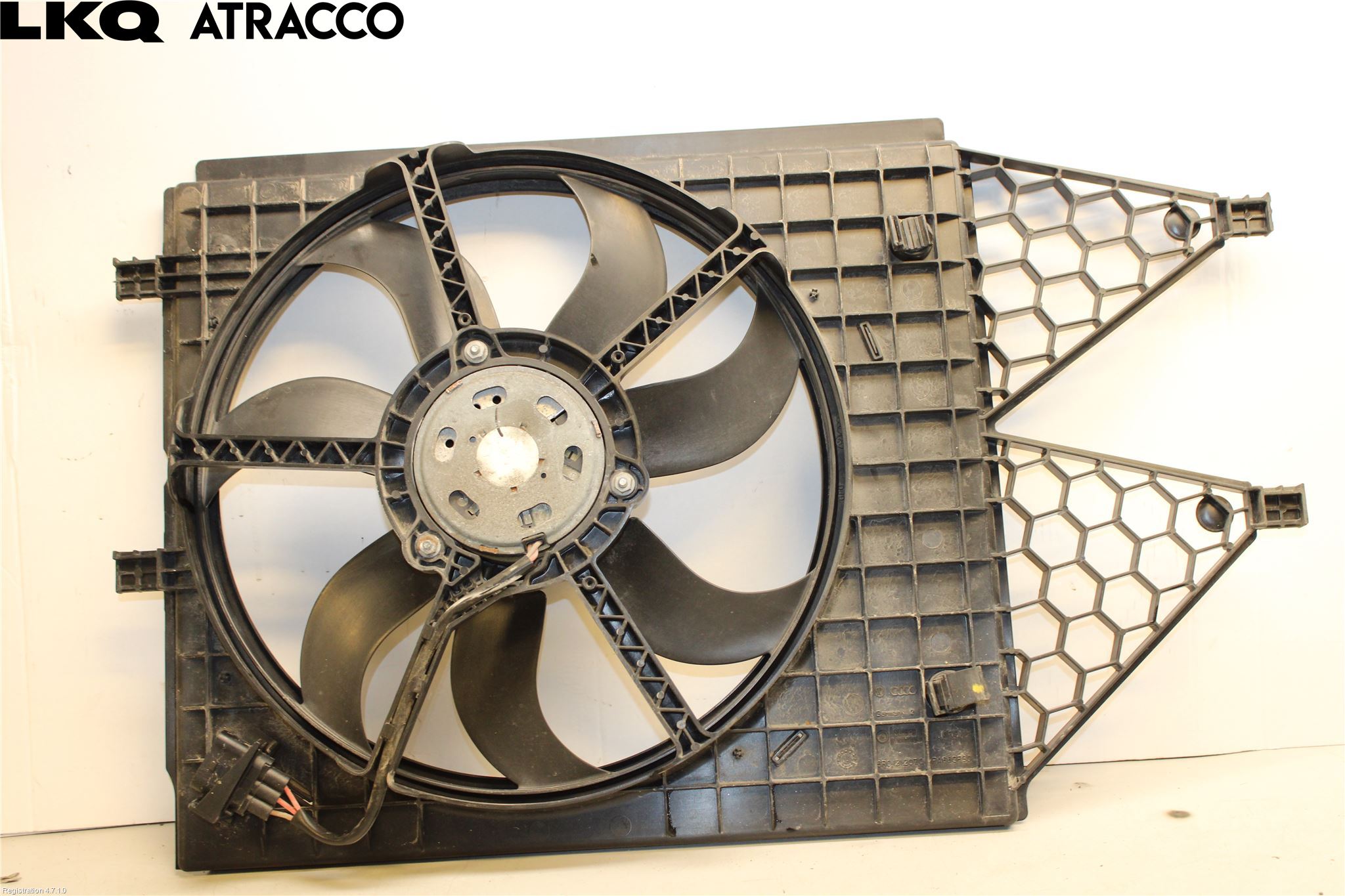 Volkswagen VW POLO 10-17 Kjølevifte Elektrisk