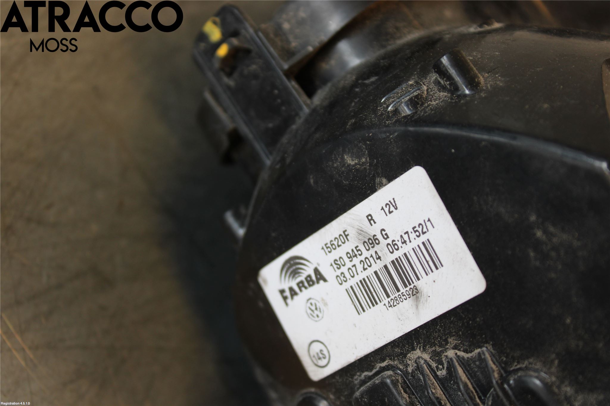 Volkswagen VW UP! / E-UP! Baklykt Høyre