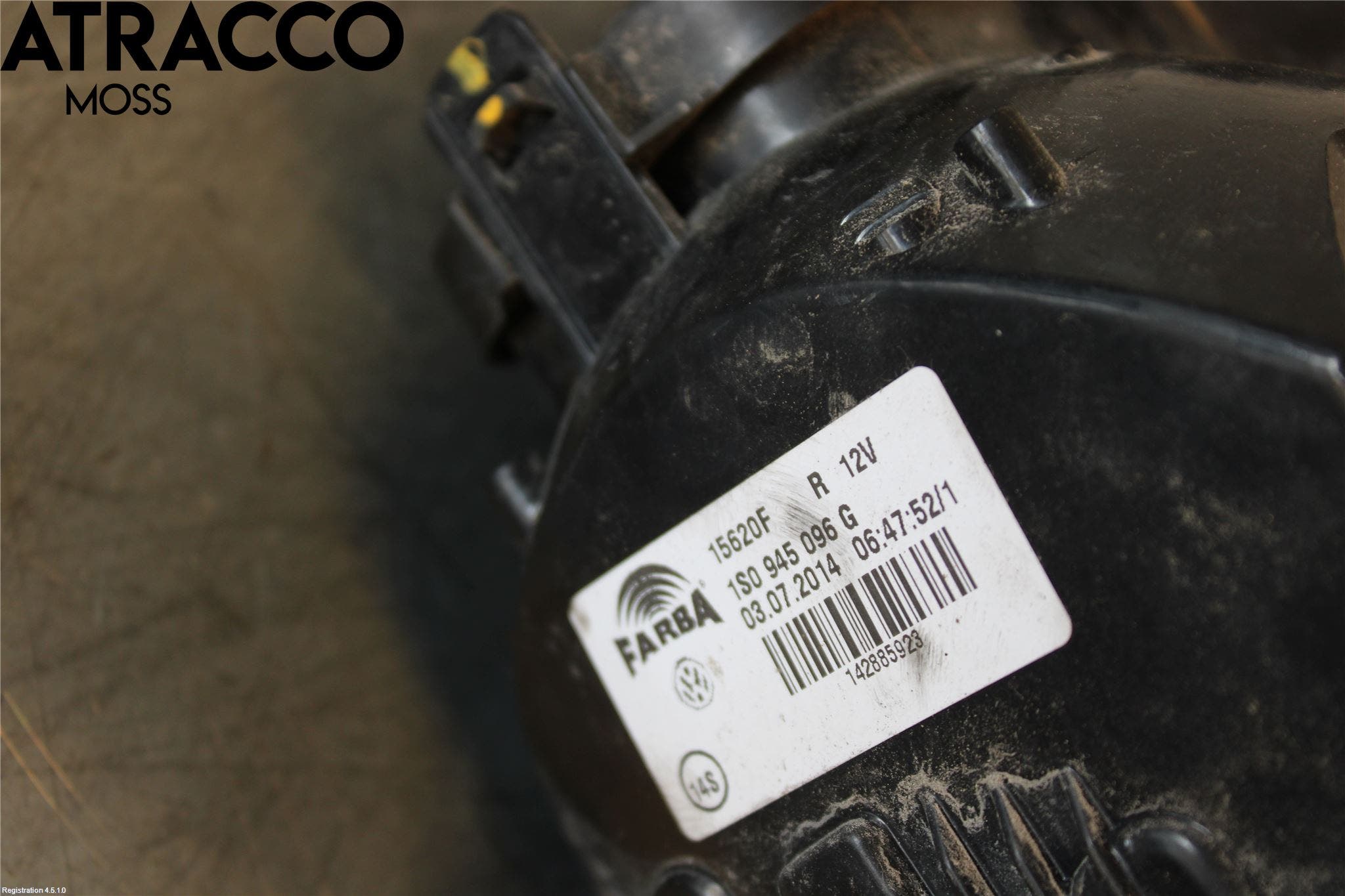 Volkswagen VW UP! / E-UP! Baklykt Høyre